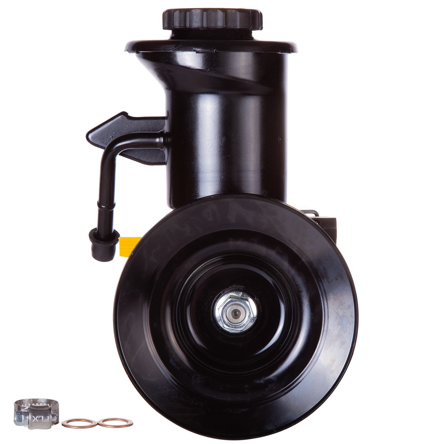 New Power Steering Pump With Pulley and Reservoir