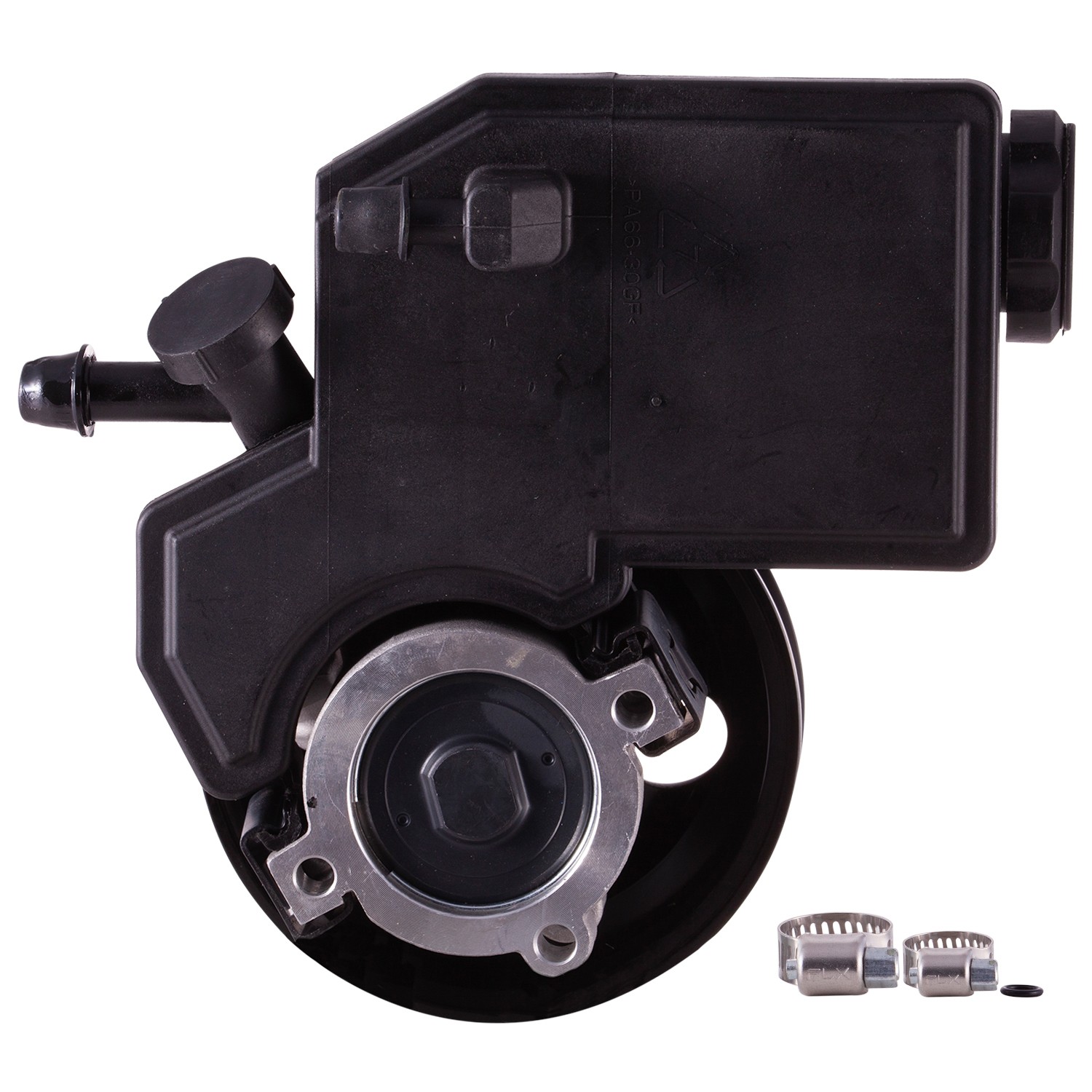 New Power Steering Pump With Pulley and Reservoir