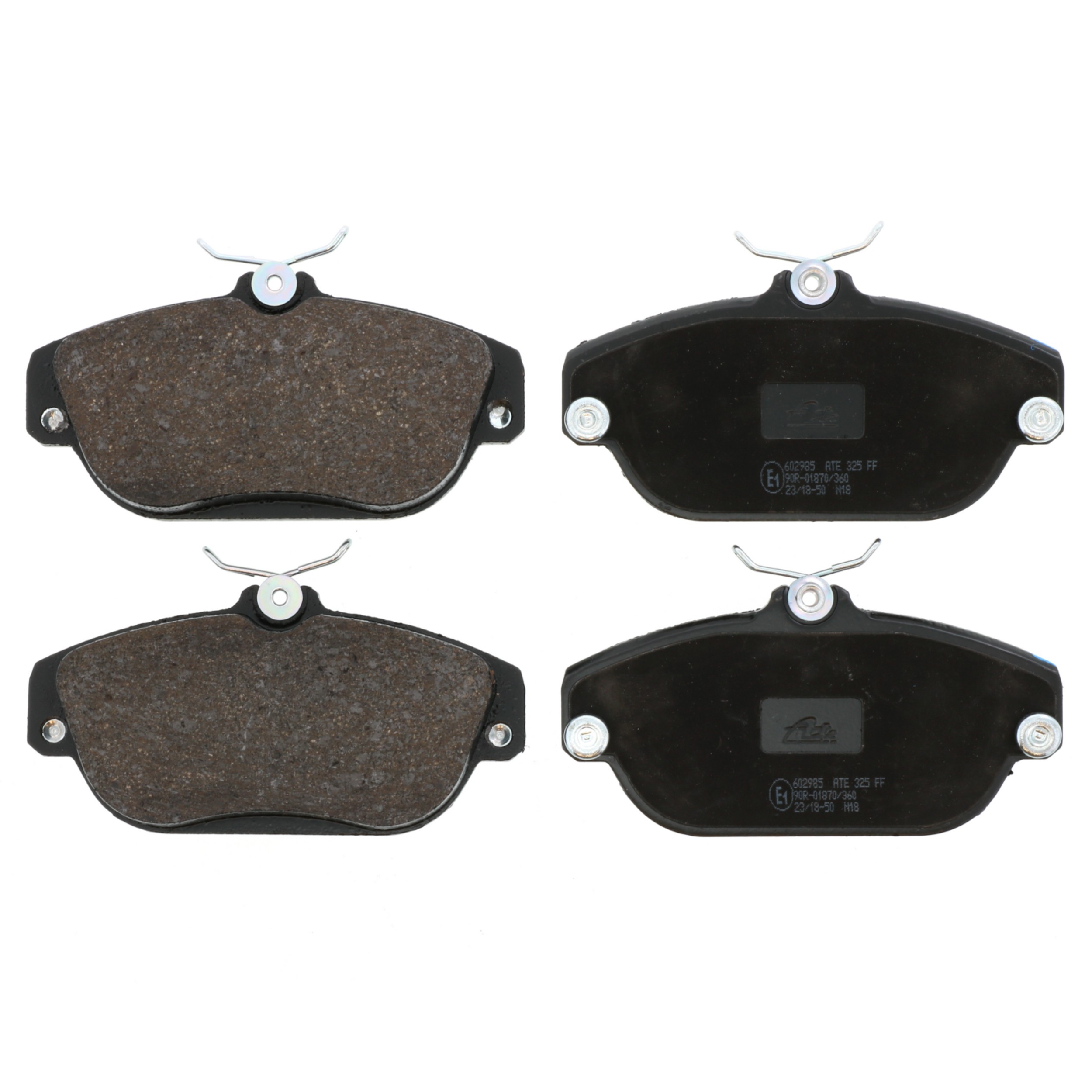 ATE Original Semi-Metallic Front Disc Brake Pad Set 602985 for Volvo