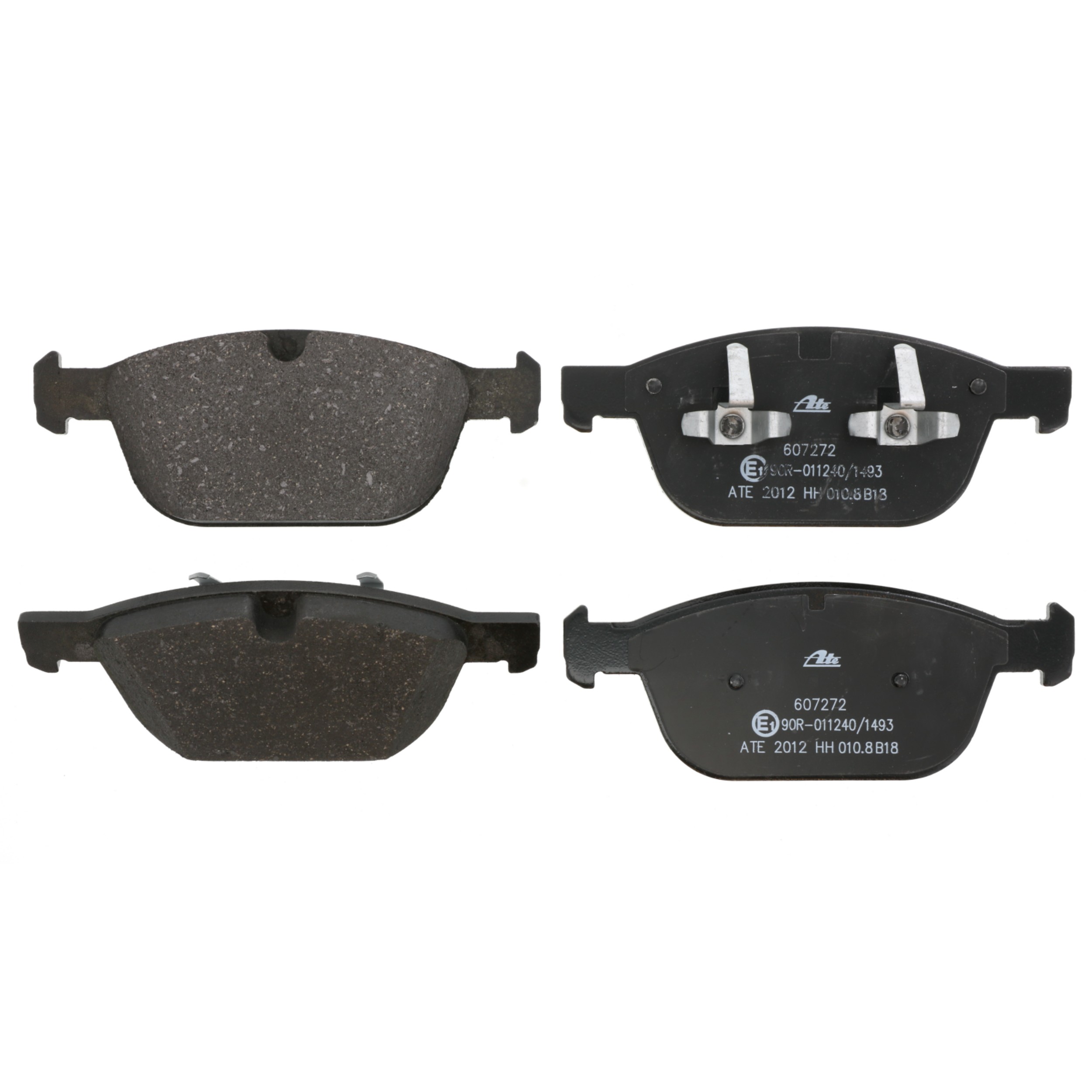 ATE Original Semi-Metallic Front Disc Brake Pad Set 607272 for Volvo