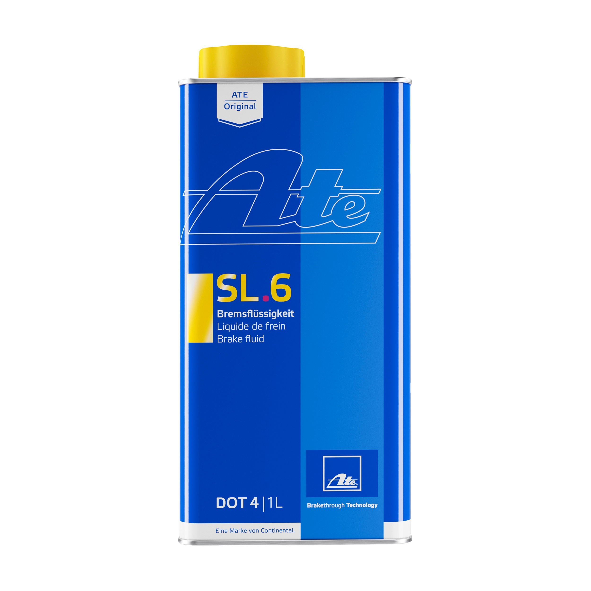 ATE SL.6 DOT 4 ISO-Class 6 Brake Fluid 706402 for Electronic Braking Systems