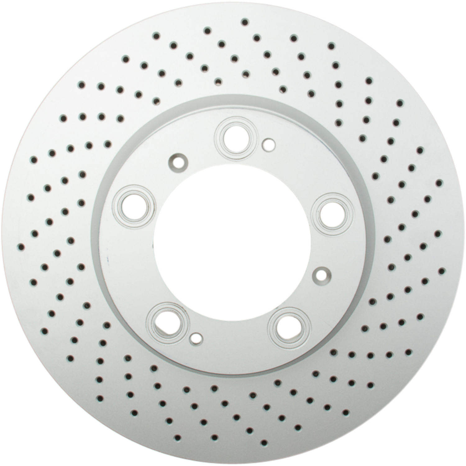 ATE Coated Single Pack Front Right Disc Brake Rotor SP28130 for Porsche