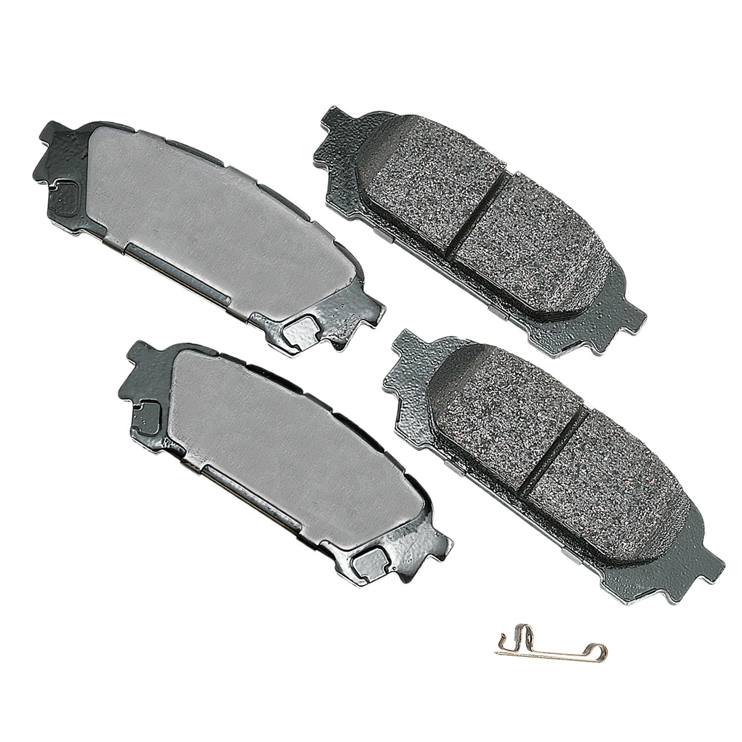 Akebono ProACT Ultra Premium Ceramic Disc Brake Pad Kit