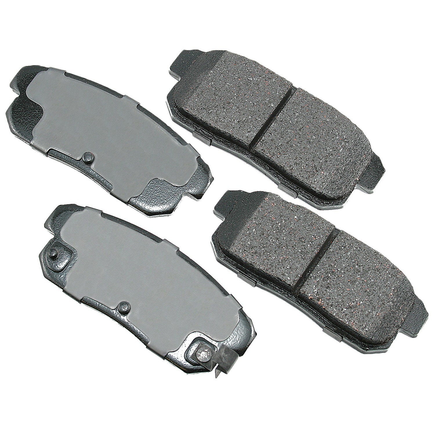 Akebono ProACT Ultra Premium Ceramic Disc Brake Pad Kit