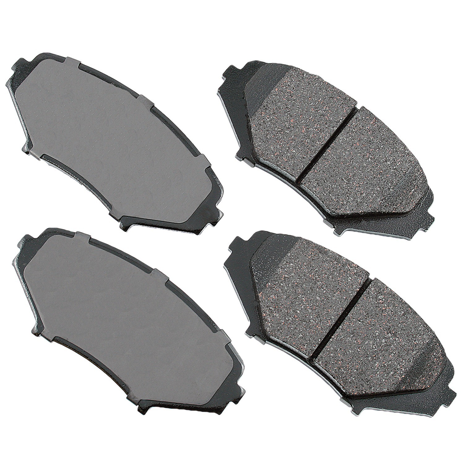 Akebono ProACT Ultra Premium Ceramic Disc Brake Pad Kit