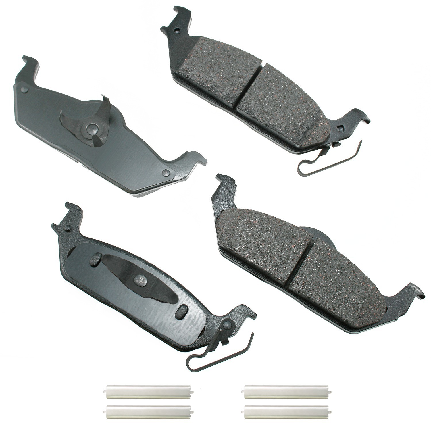 Akebono ProACT Ultra Premium Ceramic Disc Brake Pad Kit