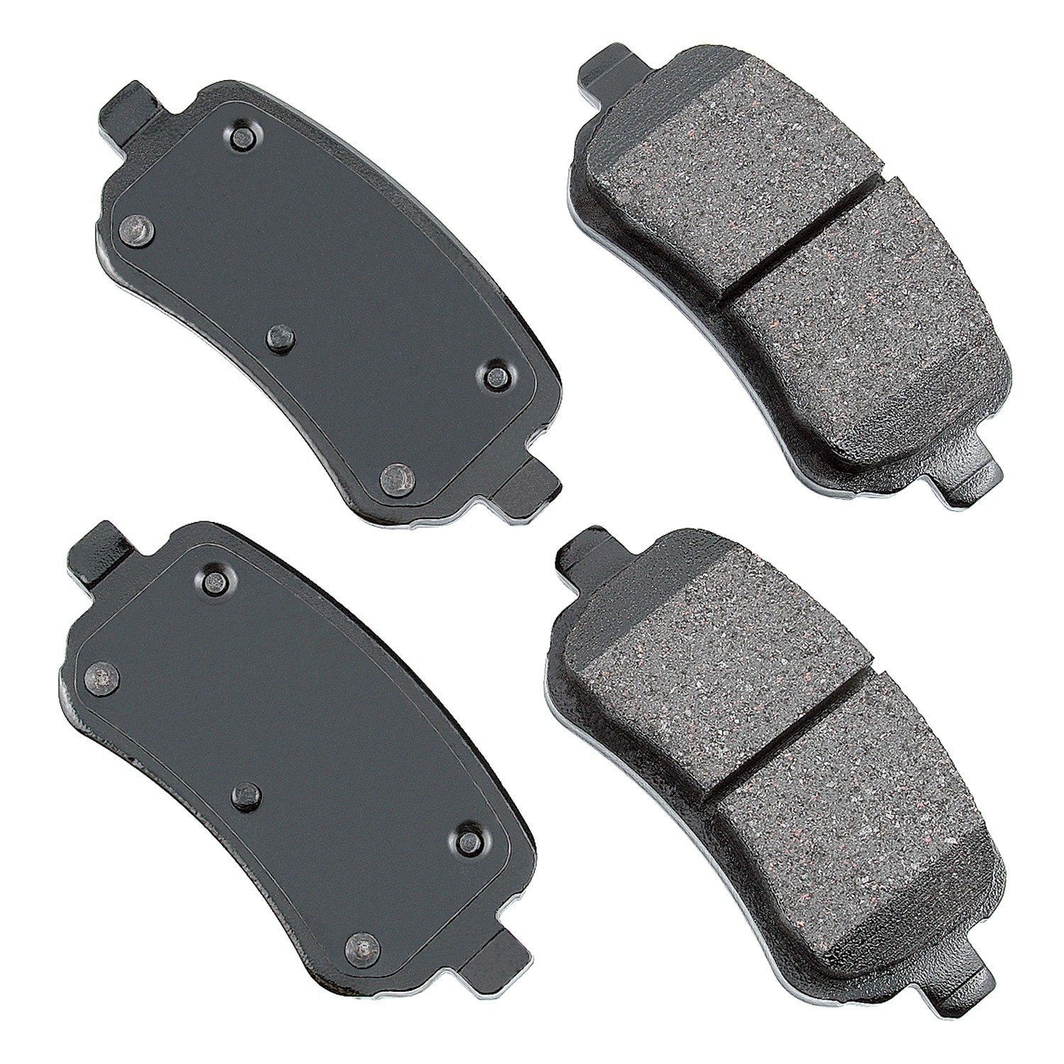 Akebono ProACT Ultra Premium Ceramic Disc Brake Pad Kit