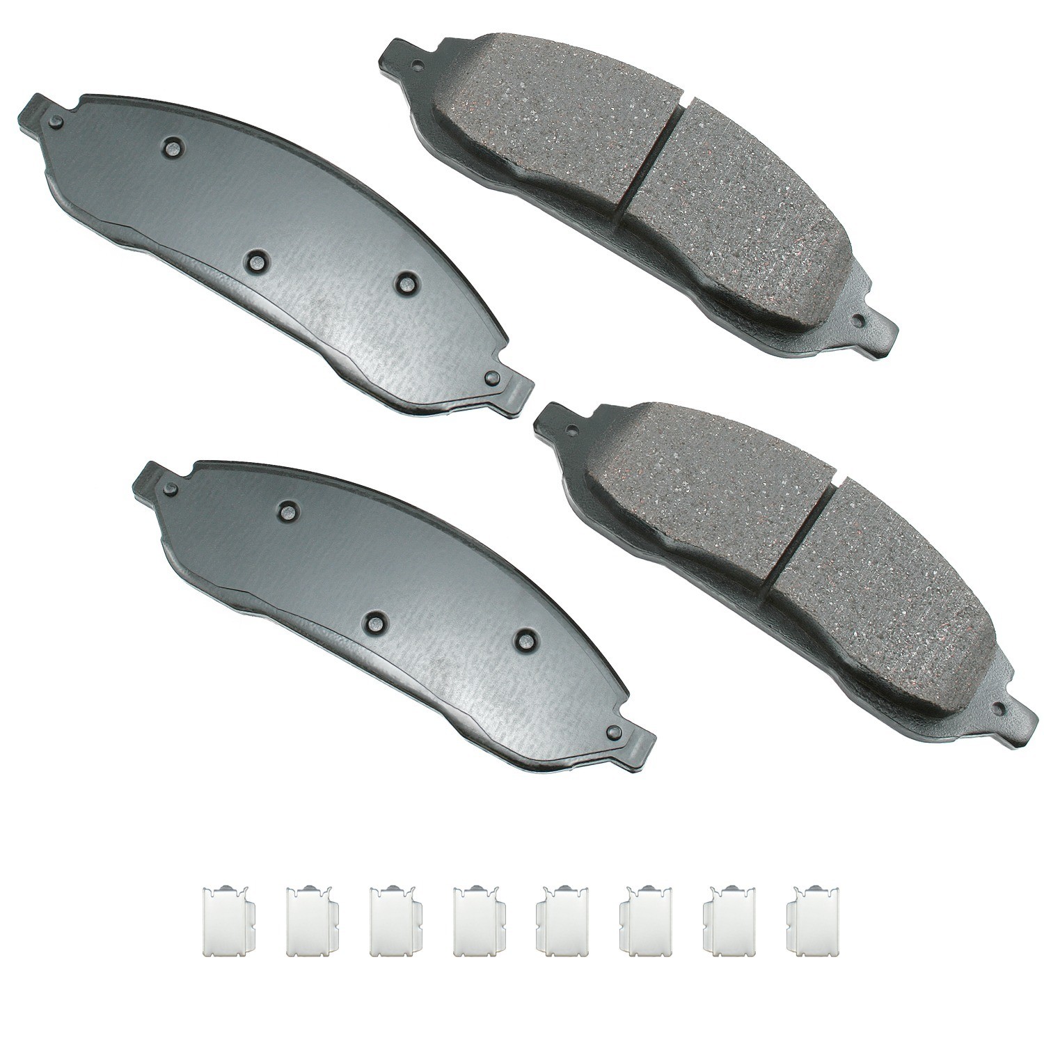 Akebono ProACT Ultra Premium Ceramic Disc Brake Pad Kit