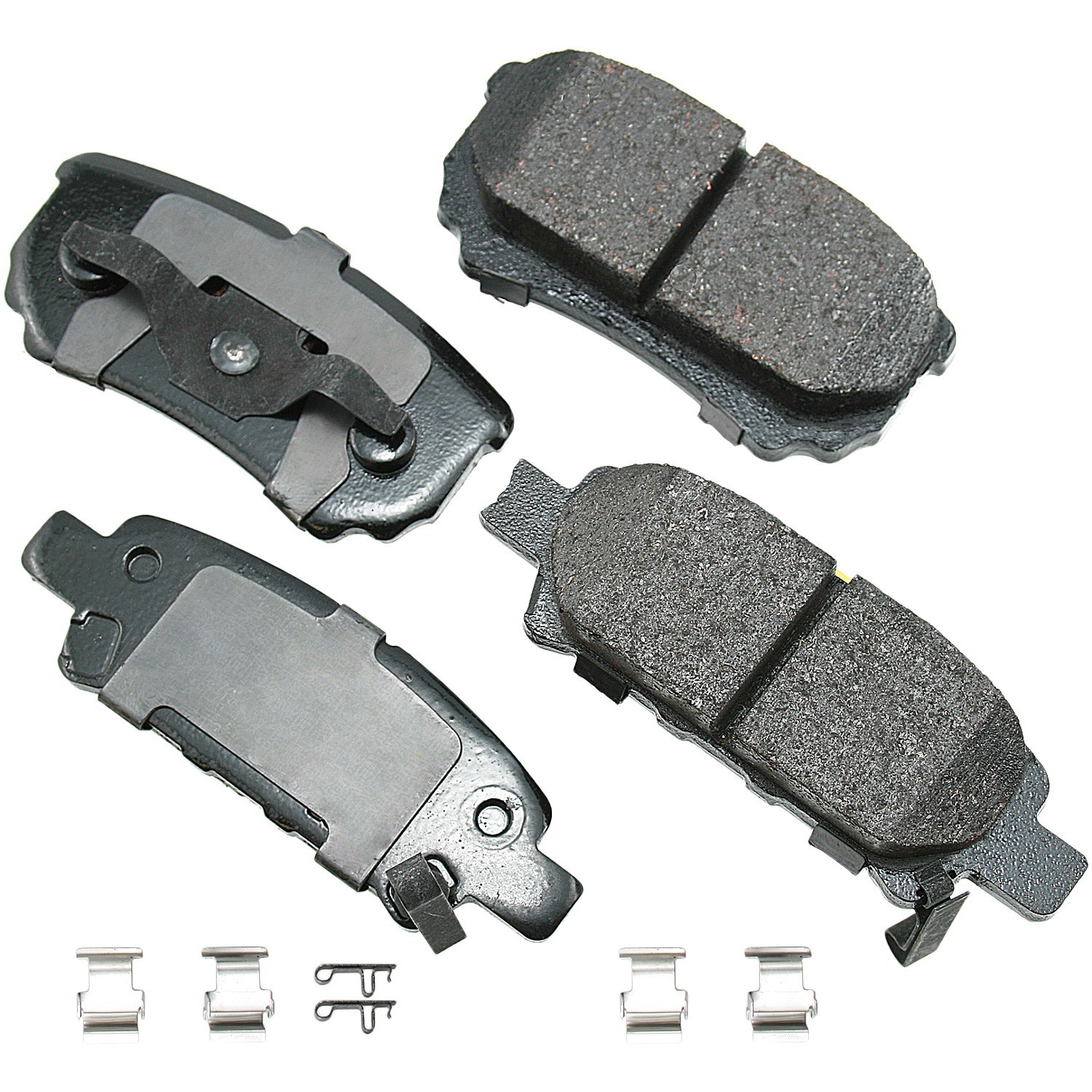 Akebono ProACT Ultra Premium Ceramic Disc Brake Pad Kit