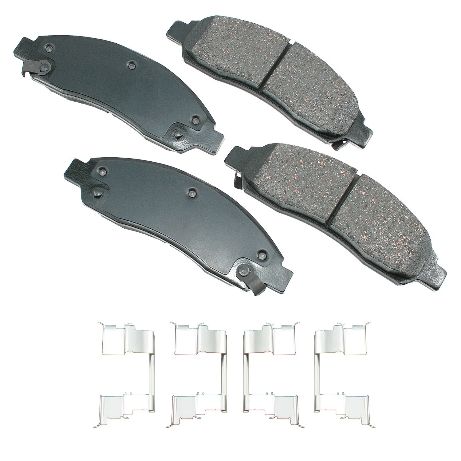 Akebono ProACT Ultra Premium Ceramic Disc Brake Pad Kit