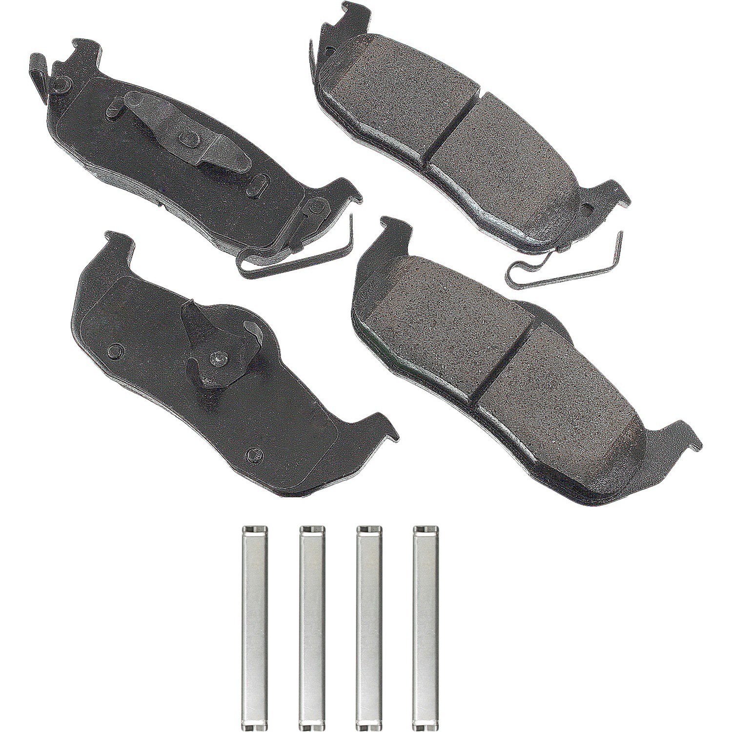 Akebono ProACT Ultra Premium Ceramic Disc Brake Pad Kit