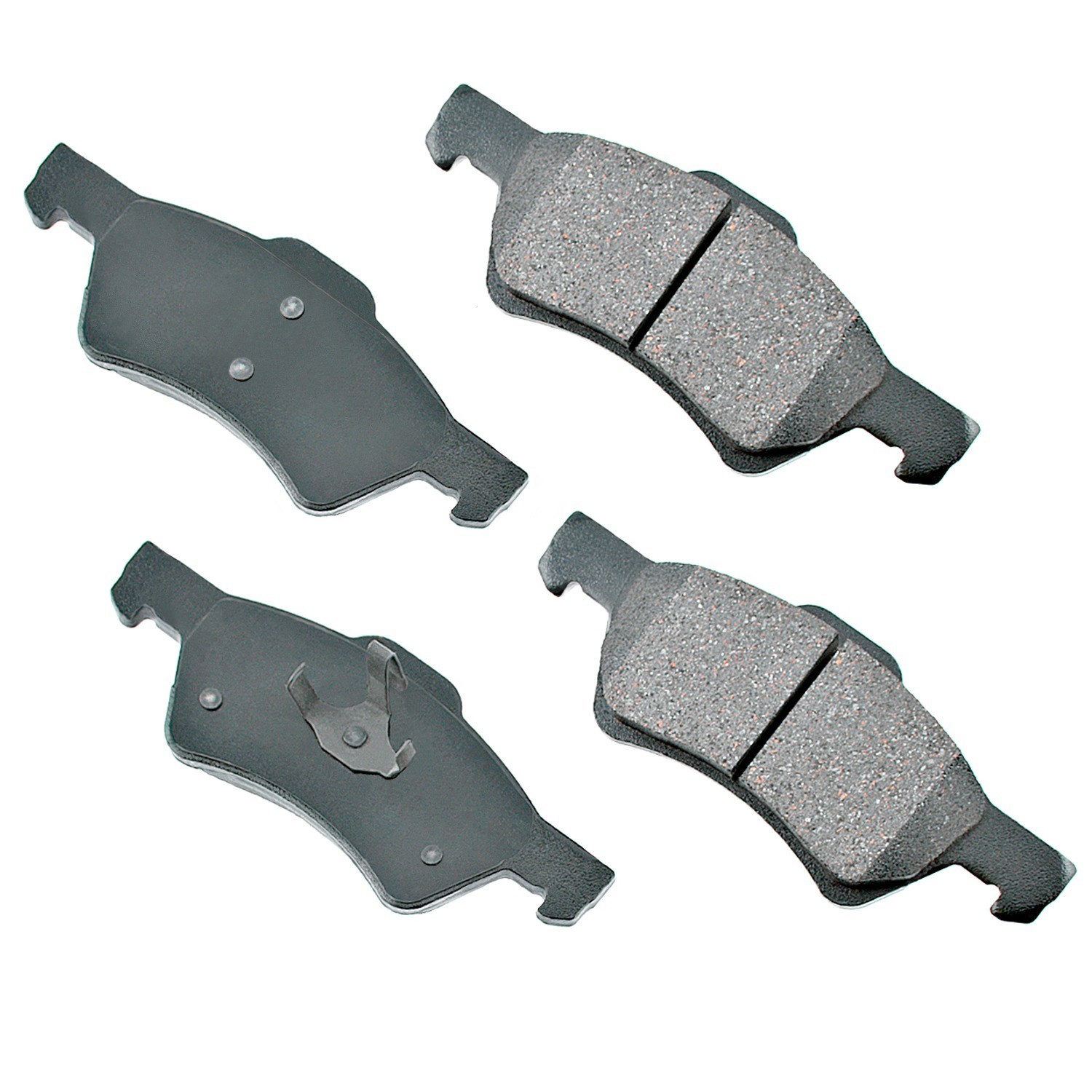 Akebono ProACT Ultra Premium Ceramic Disc Brake Pad Kit
