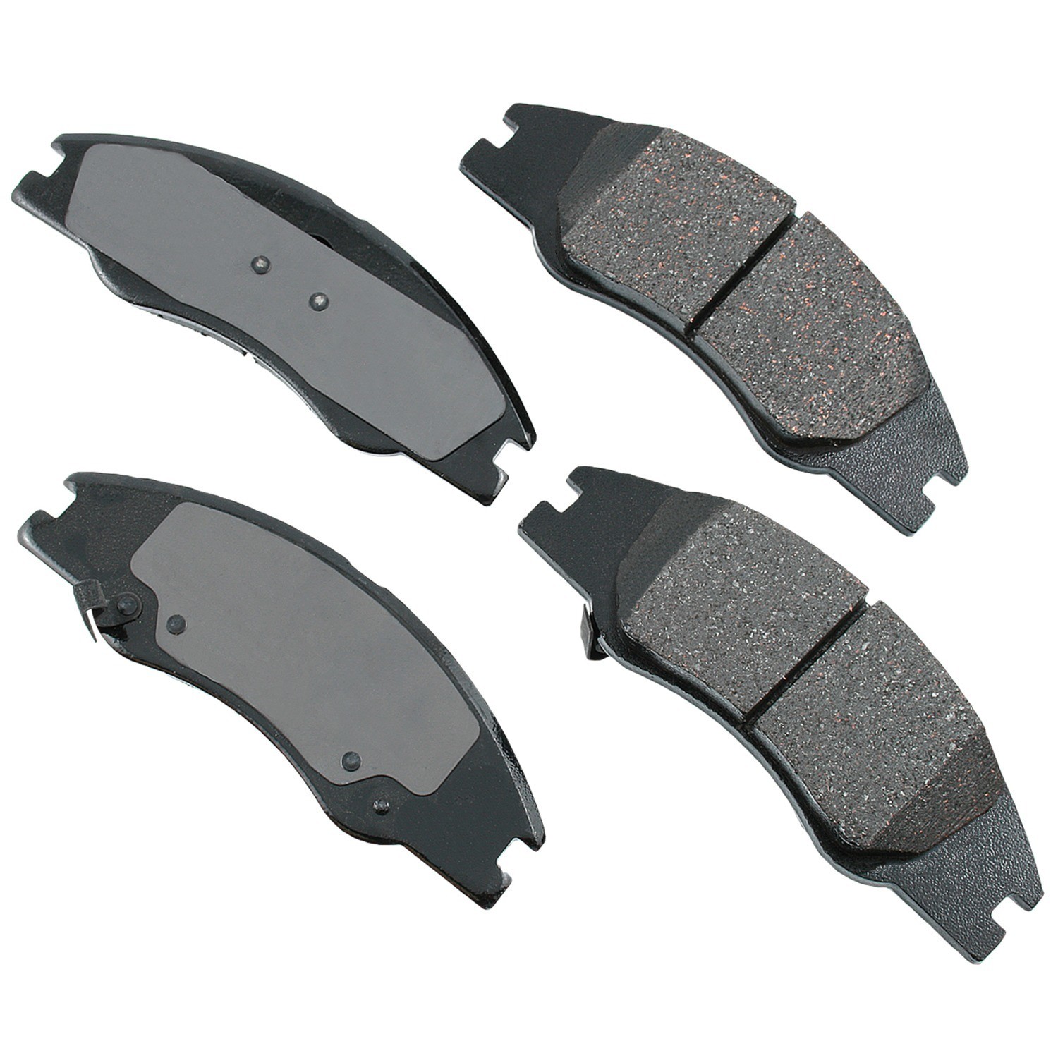Akebono ProACT Ultra Premium Ceramic Disc Brake Pad Kit