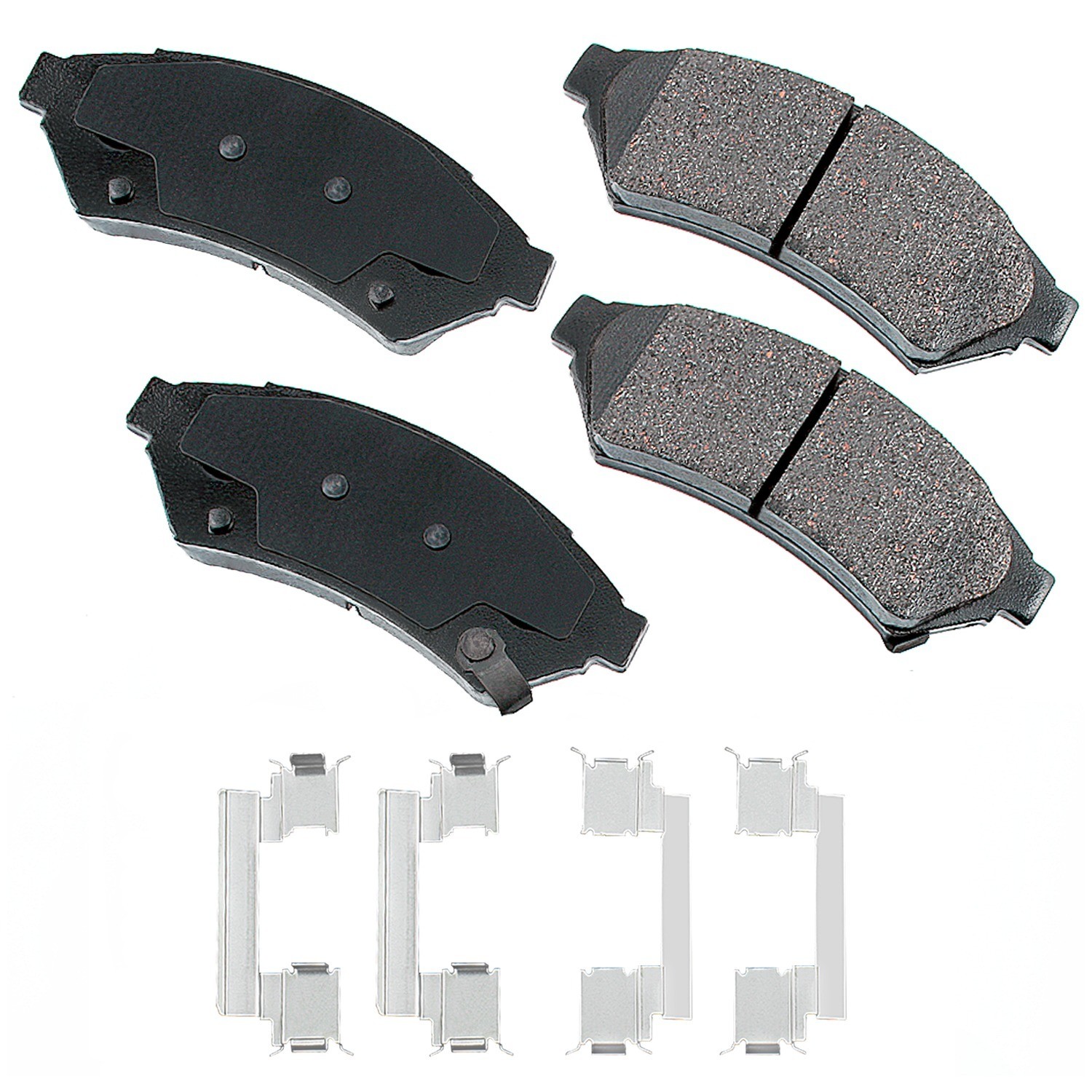 Akebono ProACT Ultra Premium Ceramic Disc Brake Pad Kit