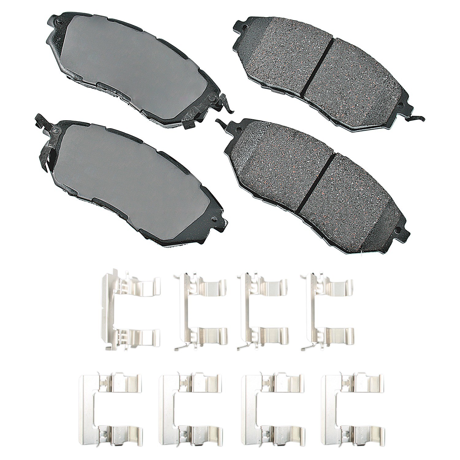 Akebono ProACT Ultra Premium Ceramic Disc Brake Pad Kit