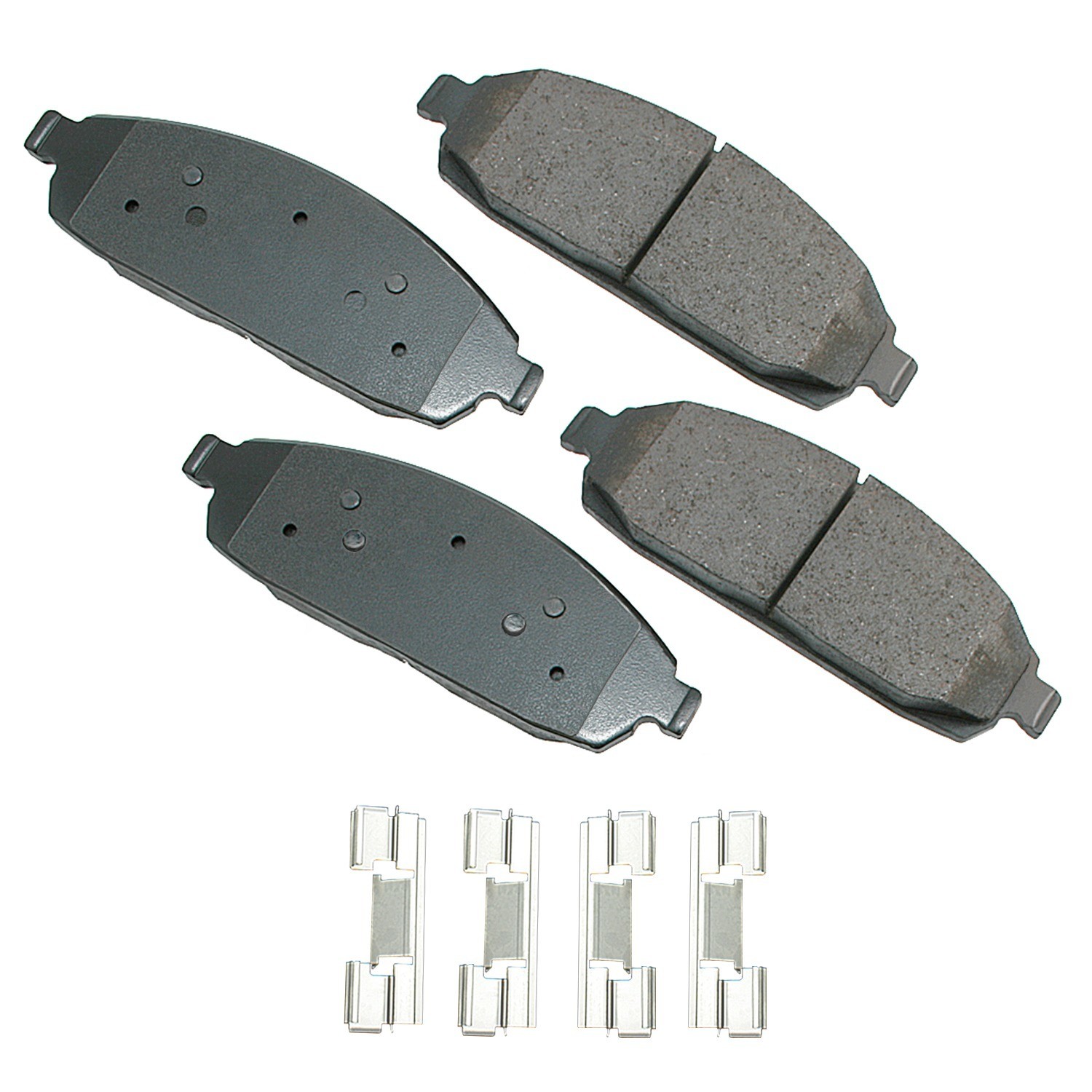 Akebono ProACT Ultra Premium Ceramic Disc Brake Pad Kit