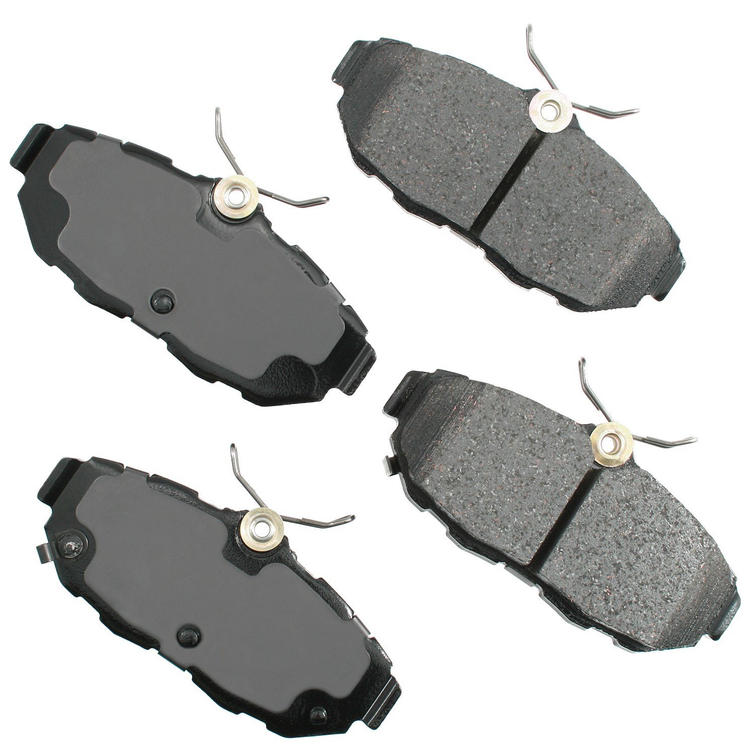 Akebono ProACT Ultra Premium Ceramic Disc Brake Pad Kit
