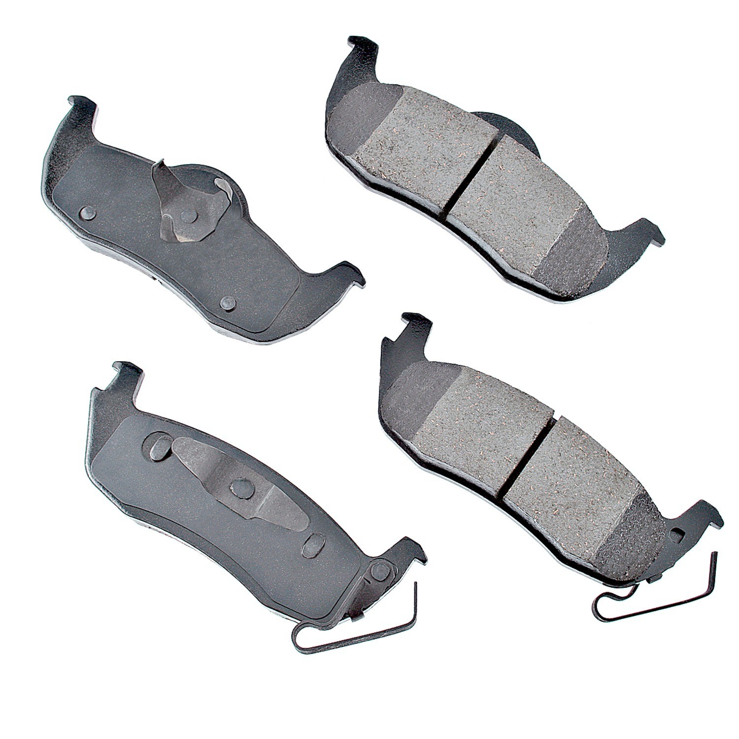 Akebono ProACT Ultra Premium Ceramic Disc Brake Pad Kit