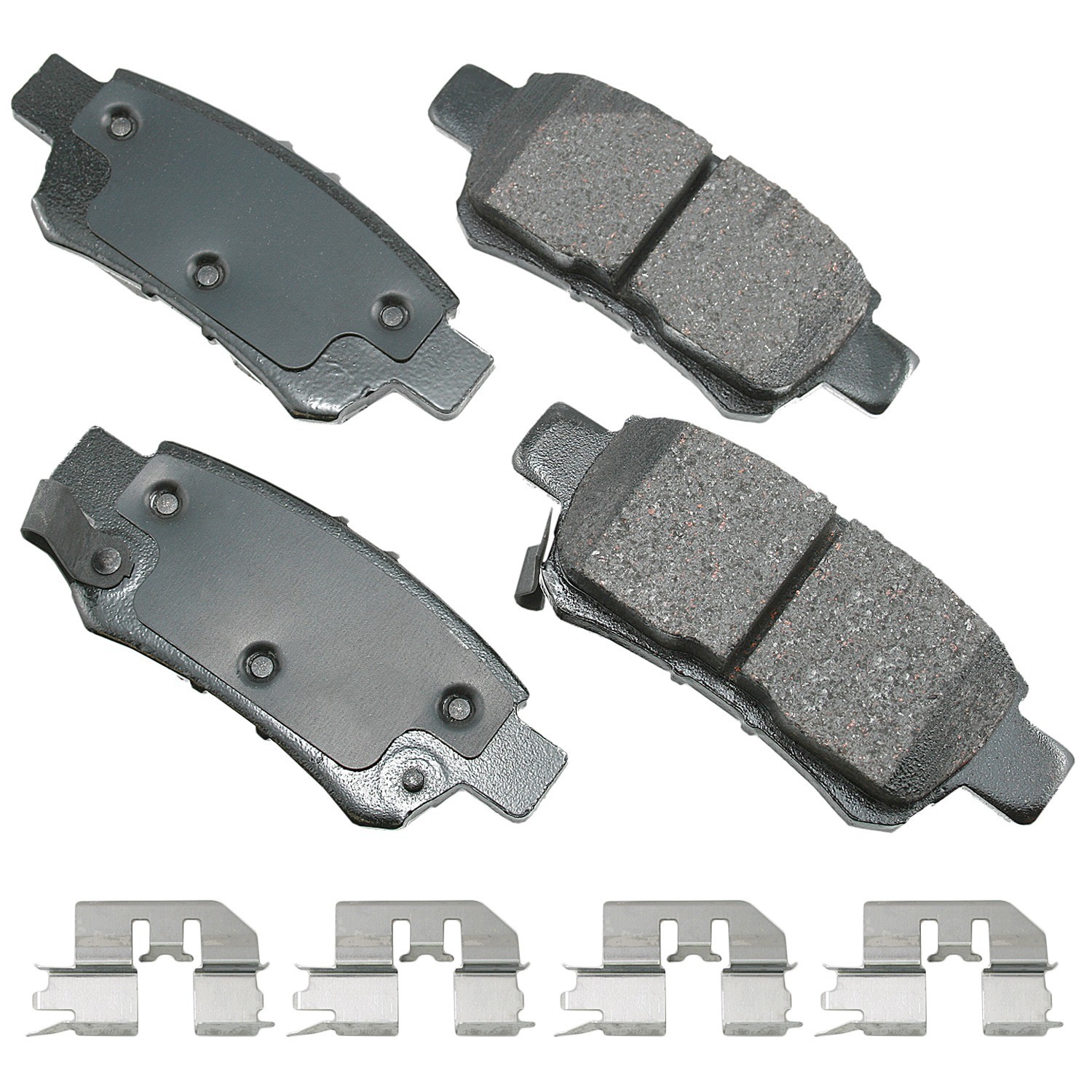Akebono ProACT Ultra Premium Ceramic Disc Brake Pad Kit
