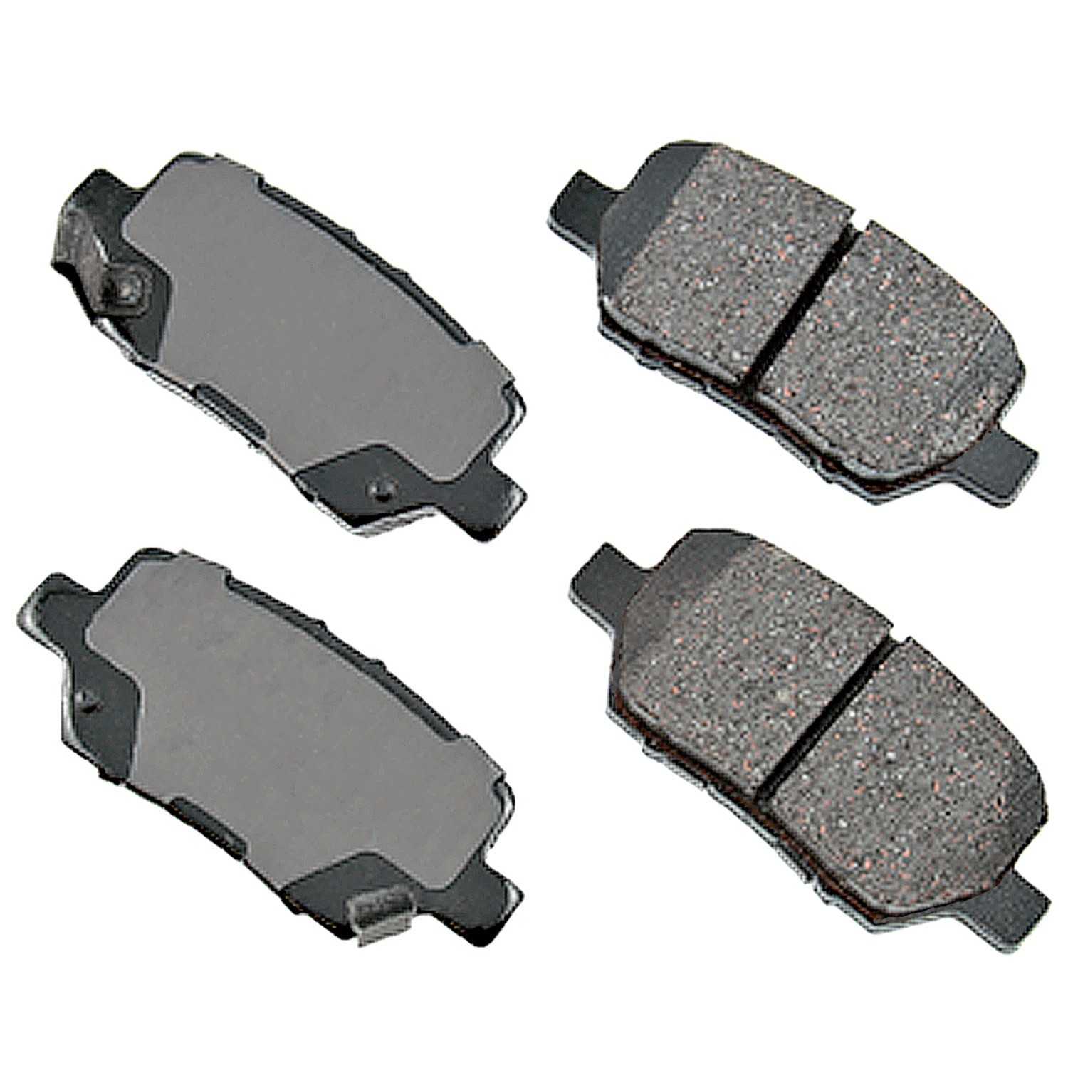 Akebono ProACT Ultra Premium Ceramic Disc Brake Pad Kit