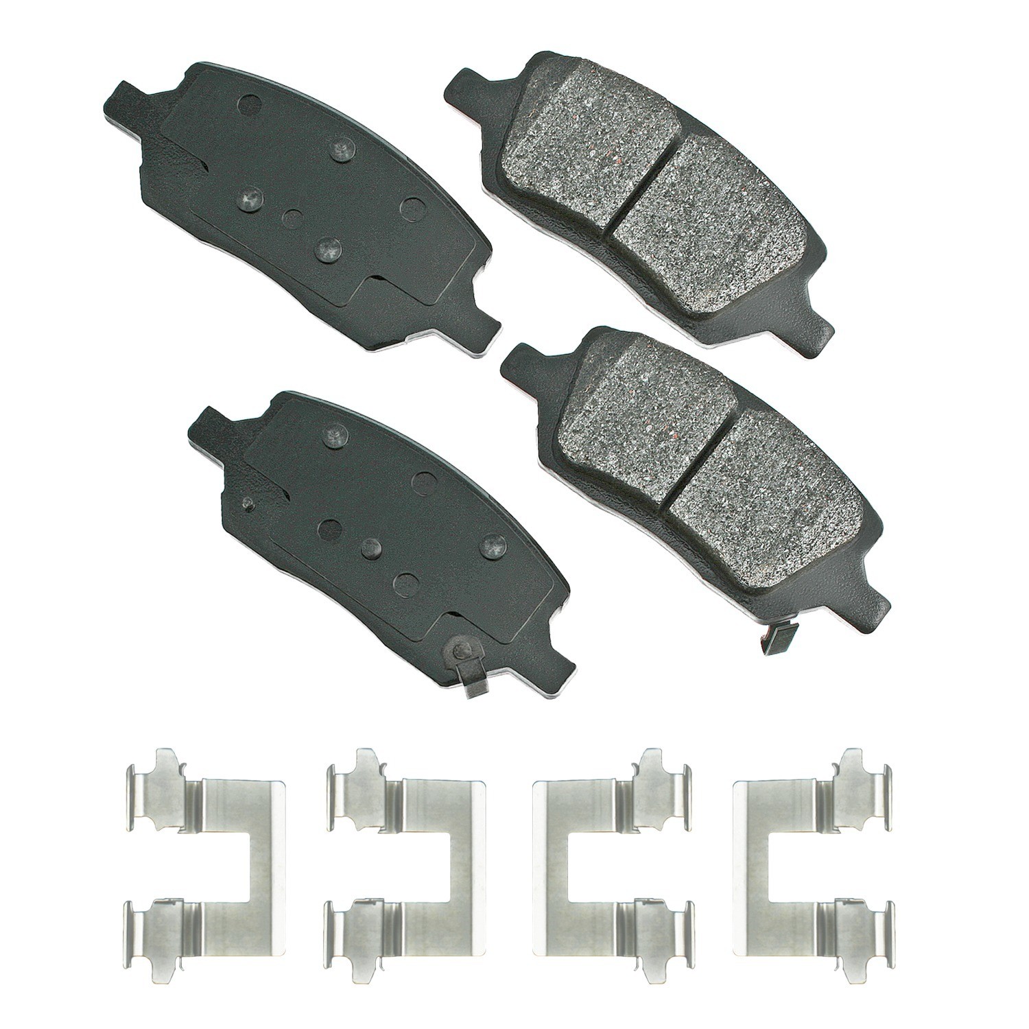 Akebono ProACT Ultra Premium Ceramic Disc Brake Pad Kit