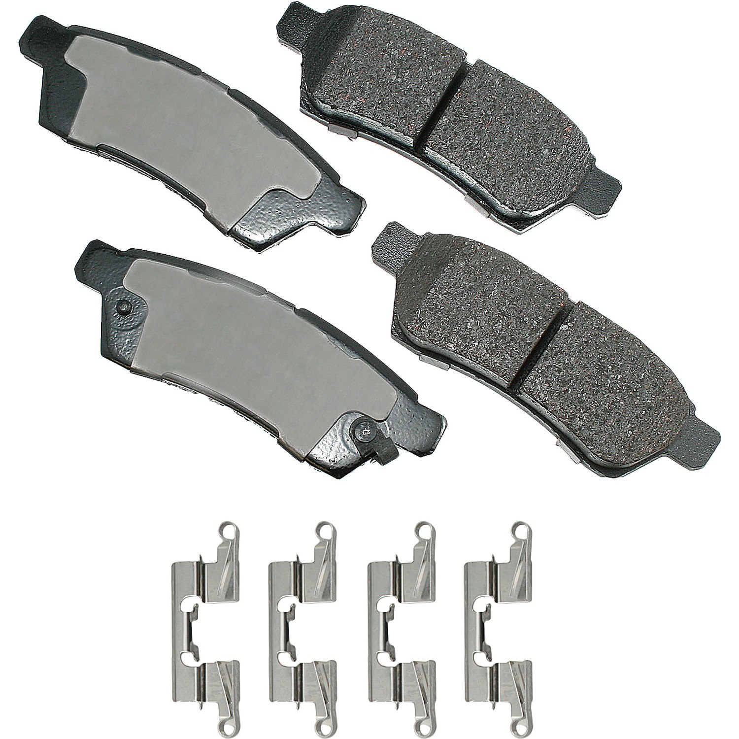 Akebono ProACT Ultra Premium Ceramic Disc Brake Pad Kit