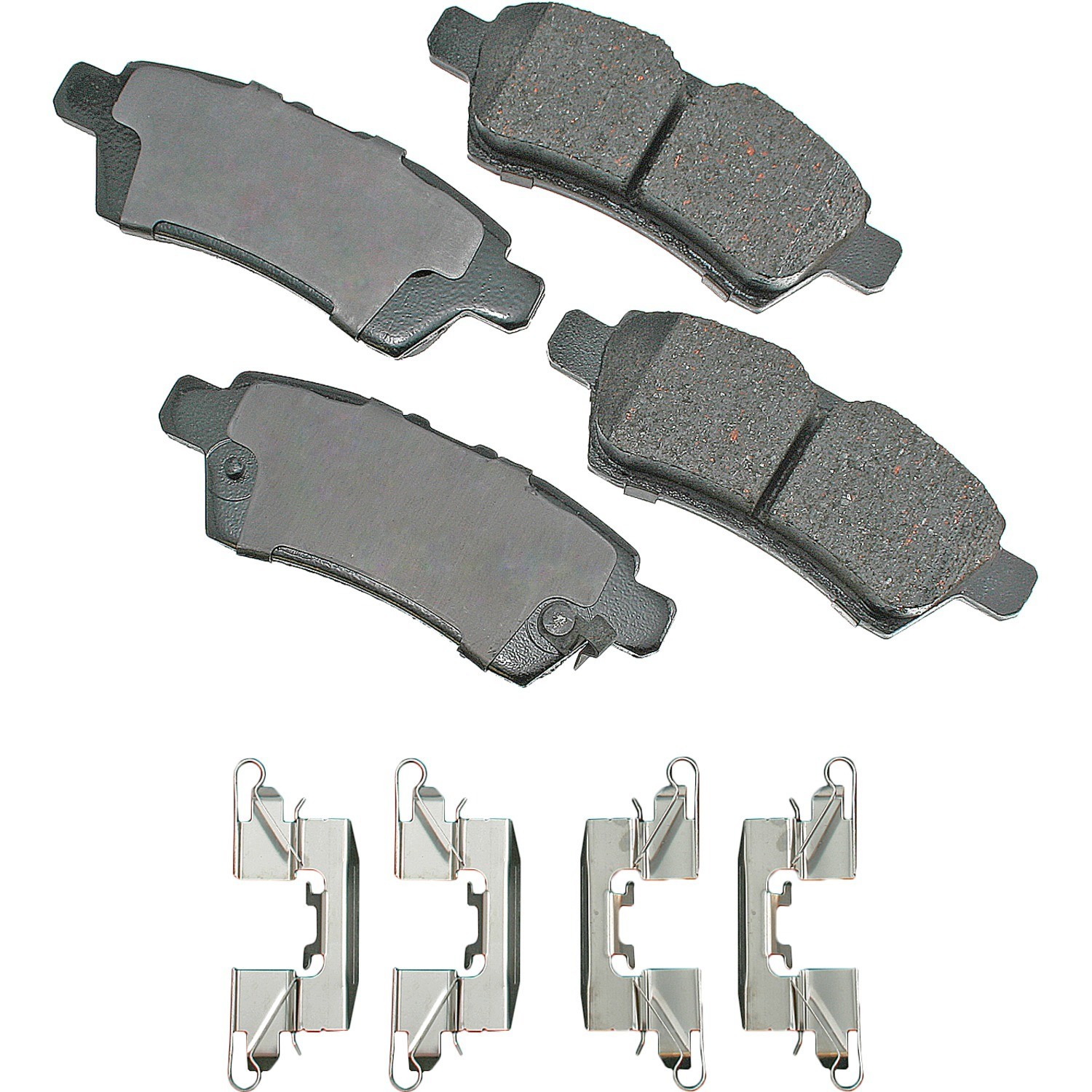 Akebono ProACT Ultra Premium Ceramic Disc Brake Pad Kit
