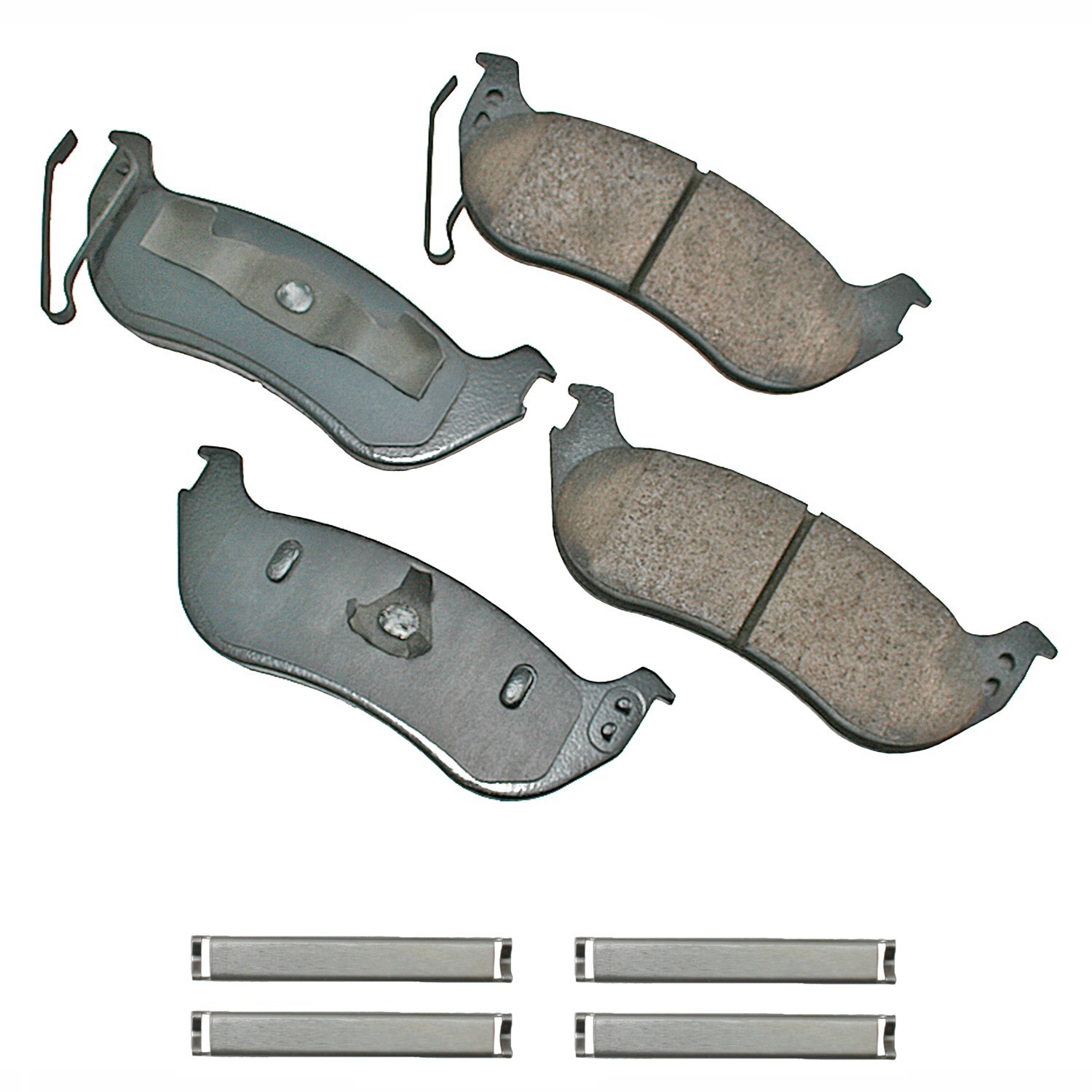 Akebono ProACT Ultra Premium Ceramic Disc Brake Pad Kit
