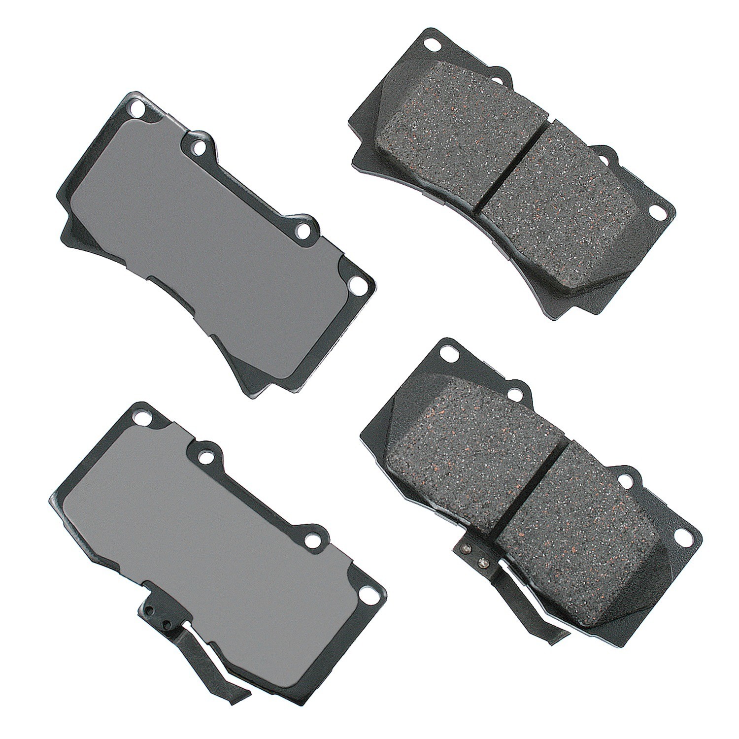 Akebono ProACT Ultra Premium Ceramic Disc Brake Pad Kit