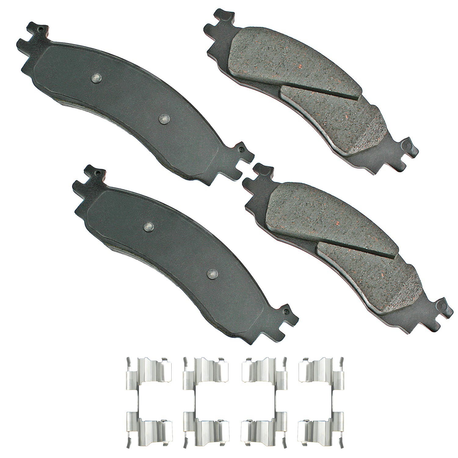 Akebono ProACT Ultra Premium Ceramic Disc Brake Pad Kit
