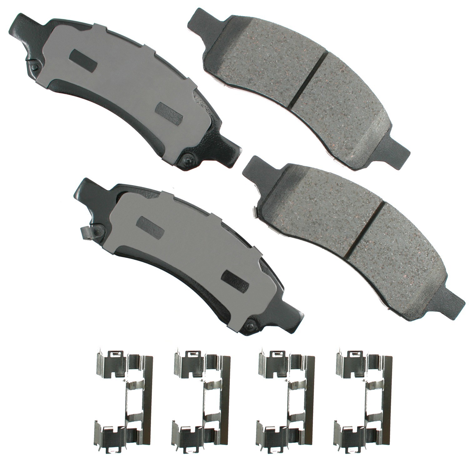 Akebono ProACT Ultra Premium Ceramic Disc Brake Pad Kit