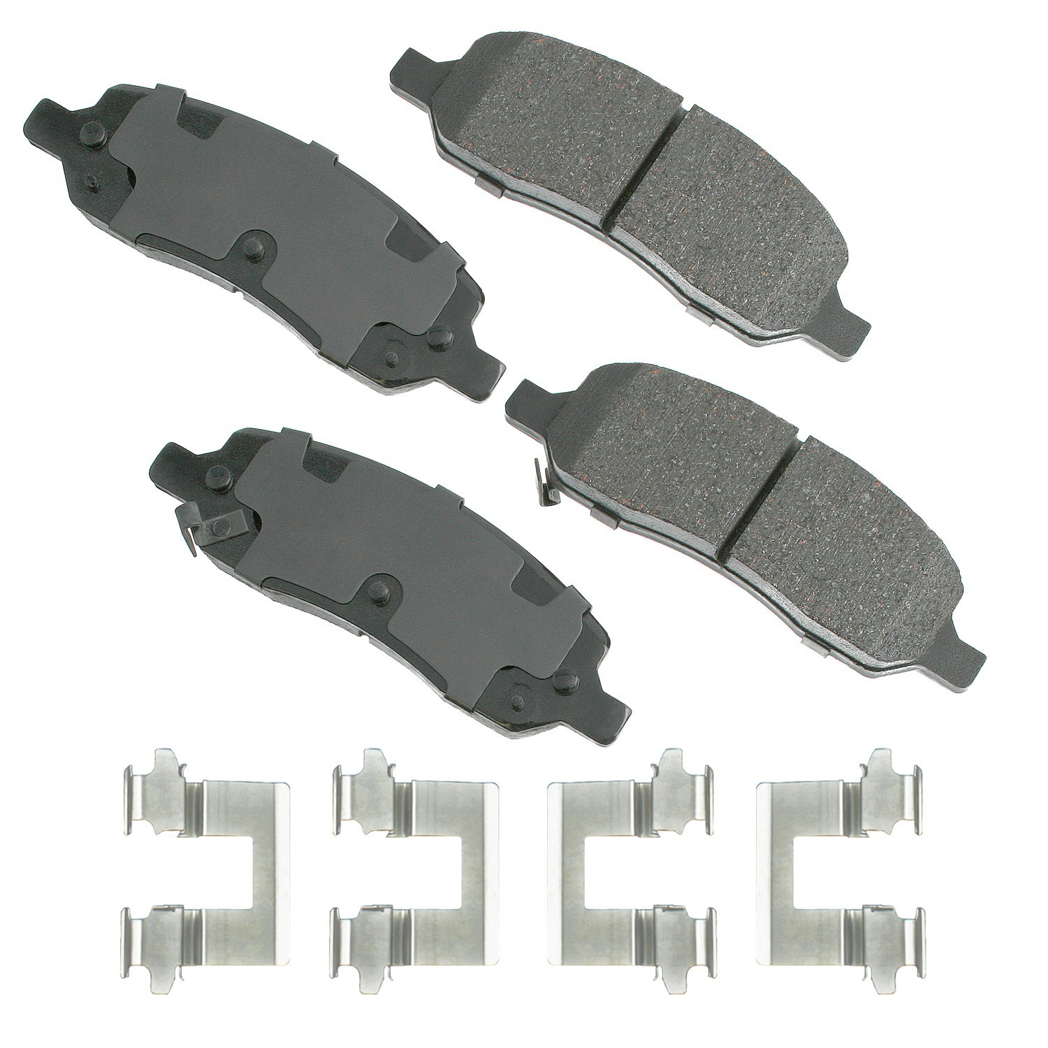Akebono ProACT Ultra Premium Ceramic Disc Brake Pad Kit