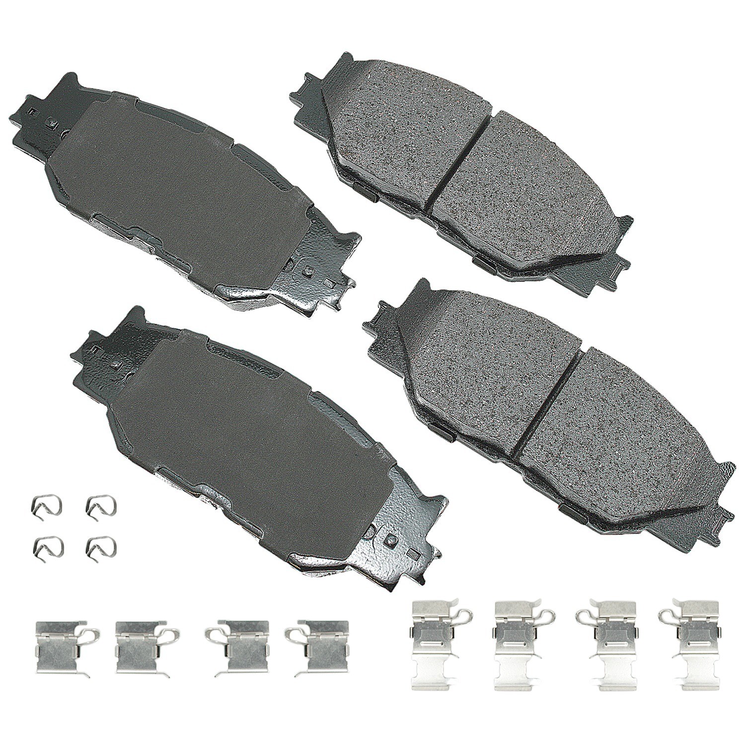 Akebono ProACT Ultra Premium Ceramic Disc Brake Pad Kit