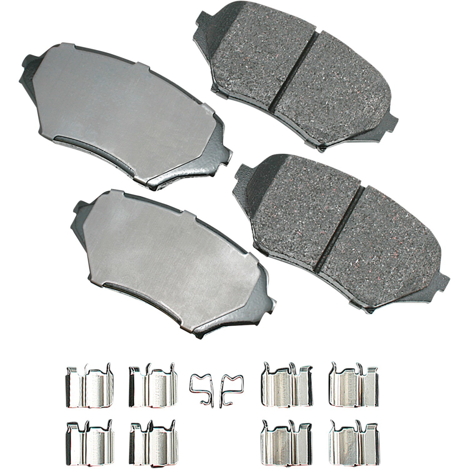 Akebono ProACT Ultra Premium Ceramic Disc Brake Pad Kit