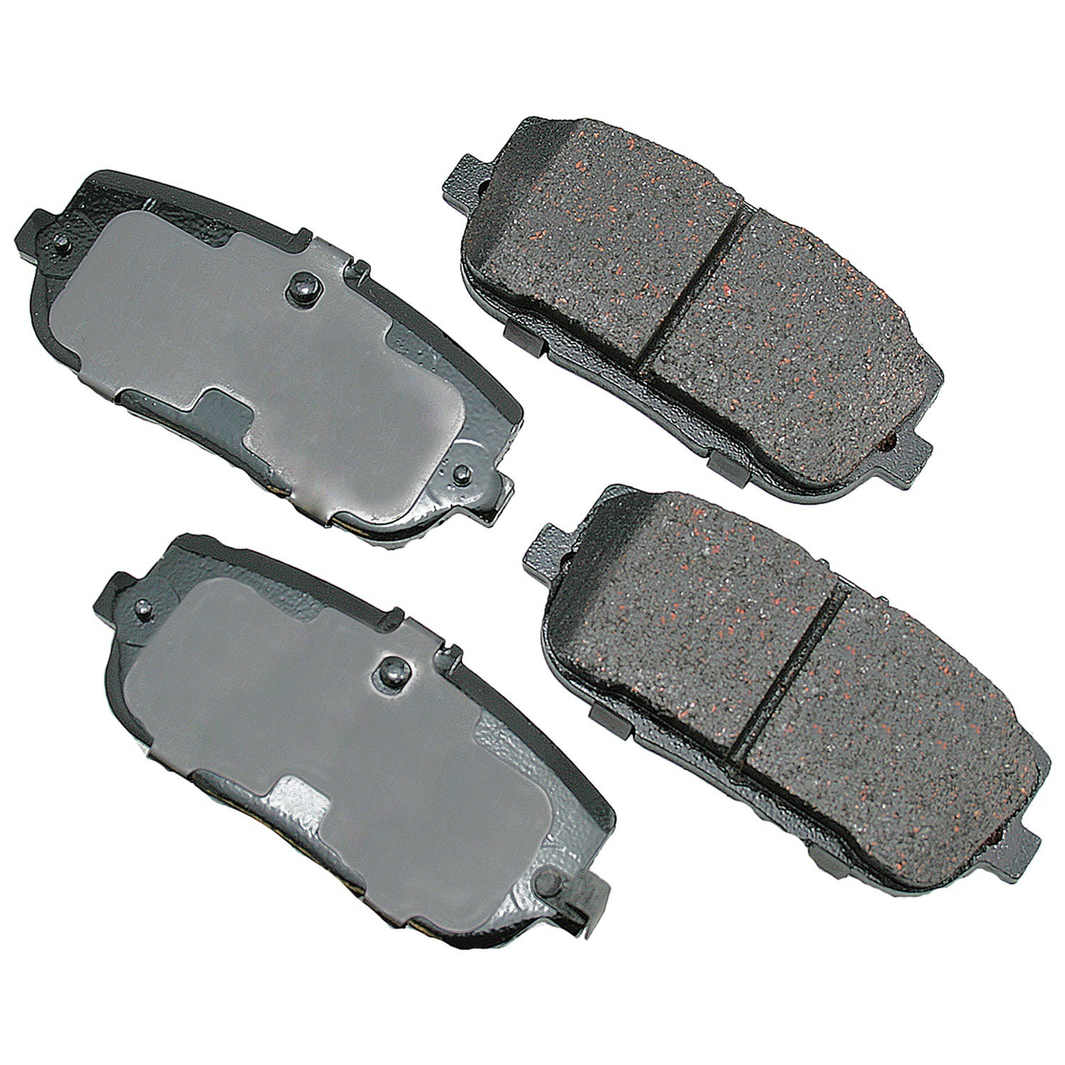 Akebono ProACT Ultra Premium Ceramic Disc Brake Pad Kit