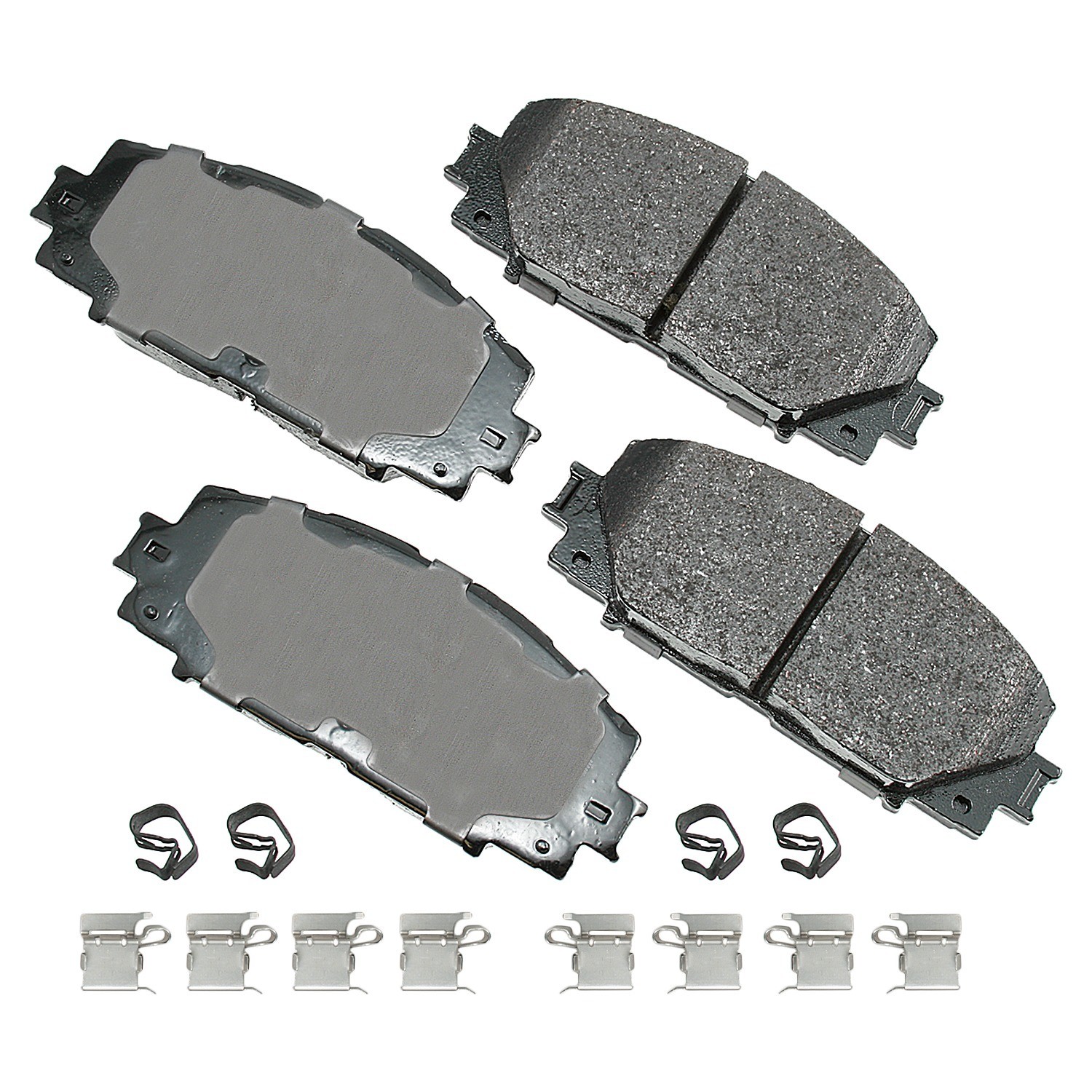 Akebono ProACT Ultra Premium Ceramic Disc Brake Pad Kit