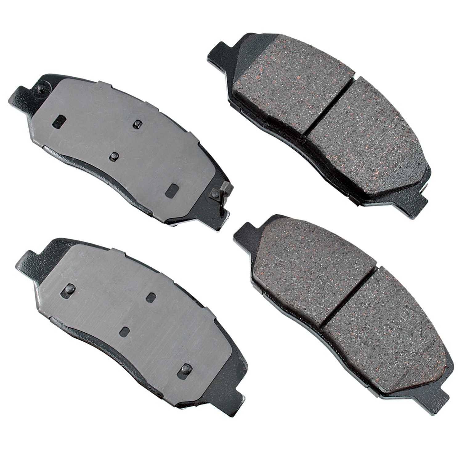 Akebono ProACT Ultra Premium Ceramic Disc Brake Pad Kit