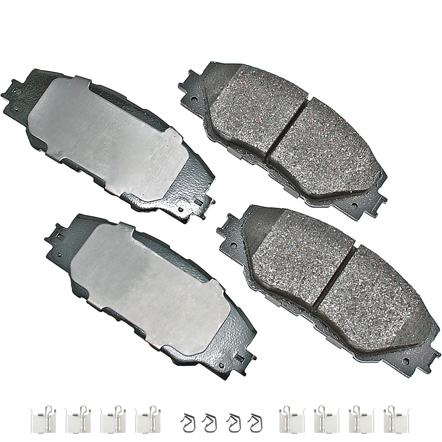 Akebono ProACT Ultra Premium Ceramic Disc Brake Pad Kit