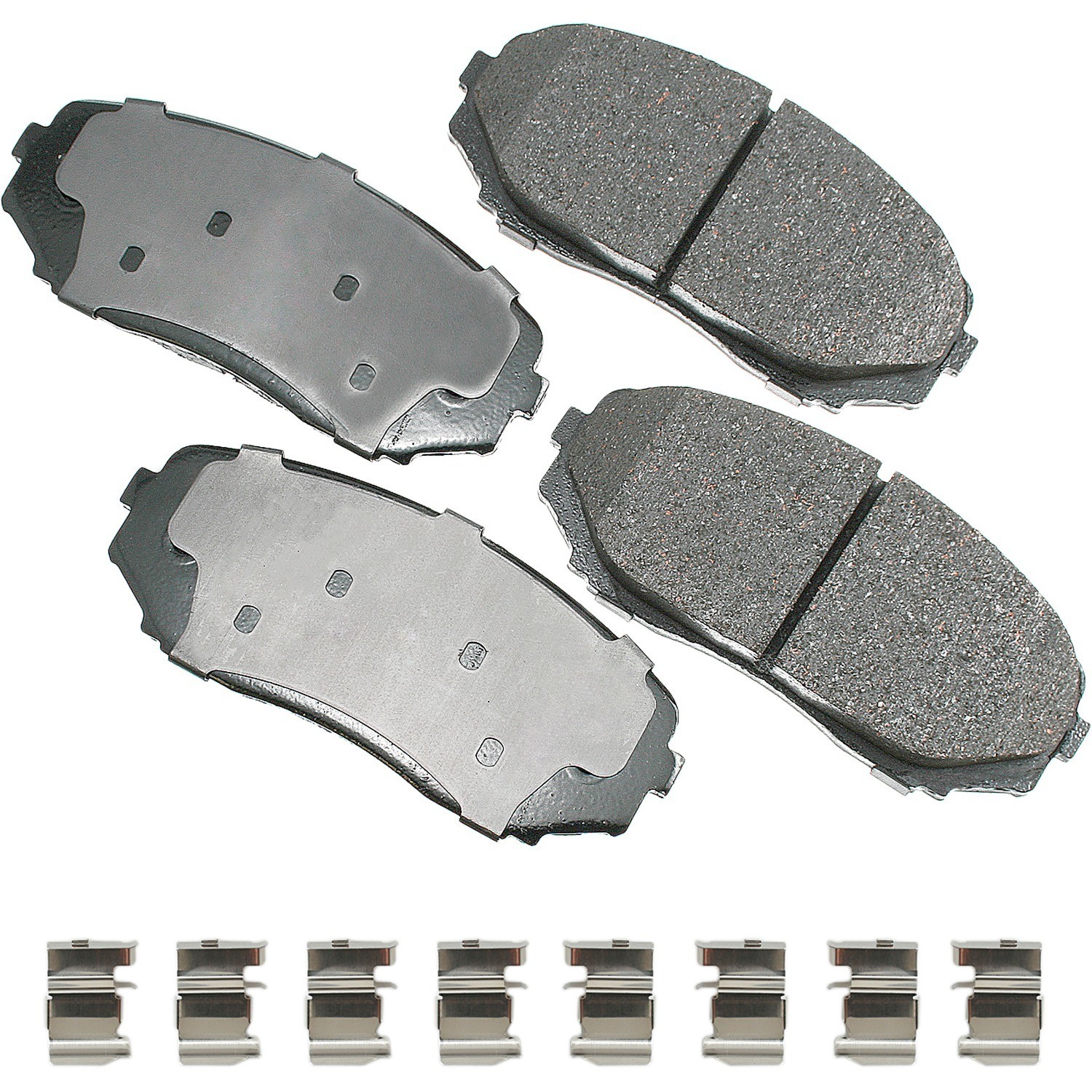 Akebono ProACT Ultra Premium Ceramic Disc Brake Pad Kit