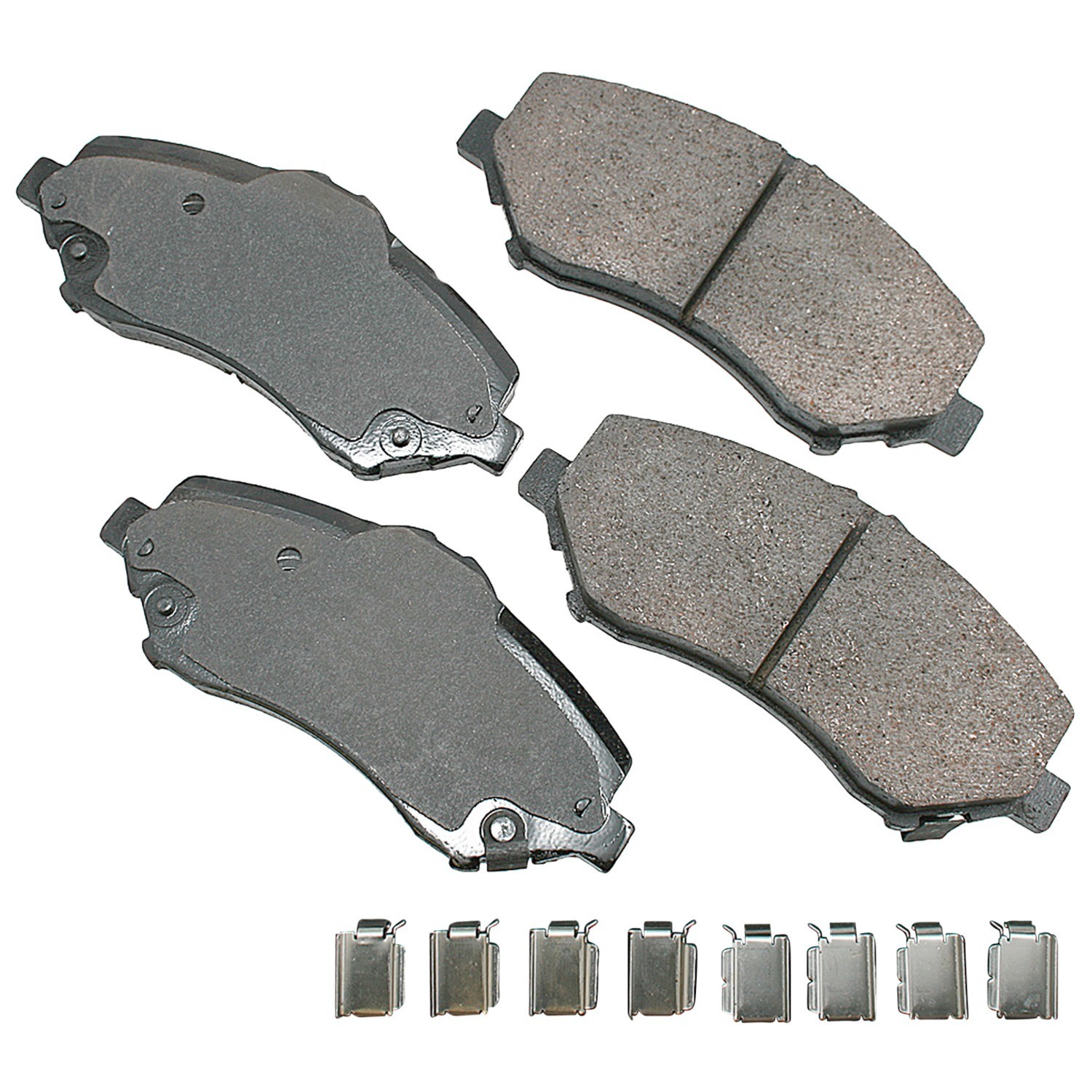 Akebono ProACT Ultra Premium Ceramic Disc Brake Pad Kit
