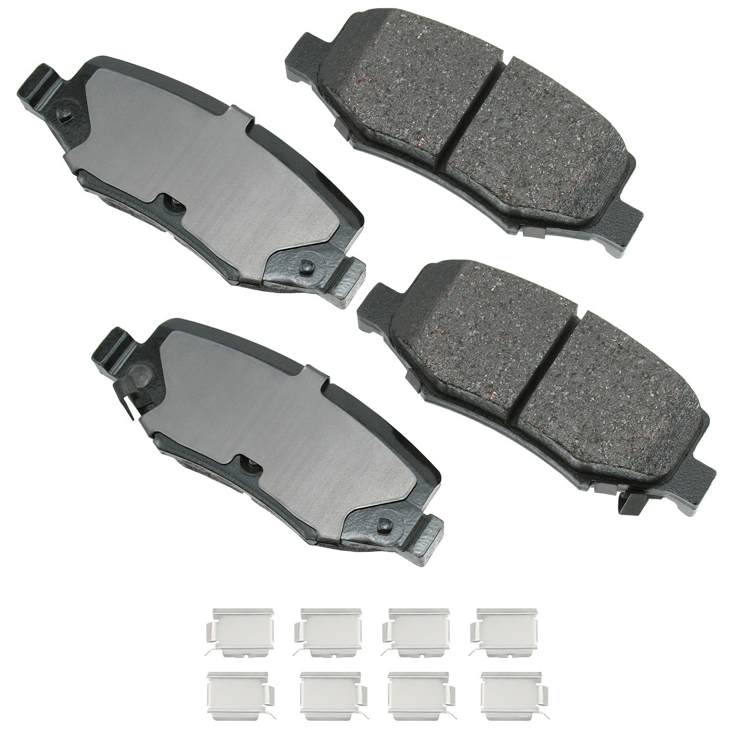 Akebono ProACT Ultra Premium Ceramic Disc Brake Pad Kit
