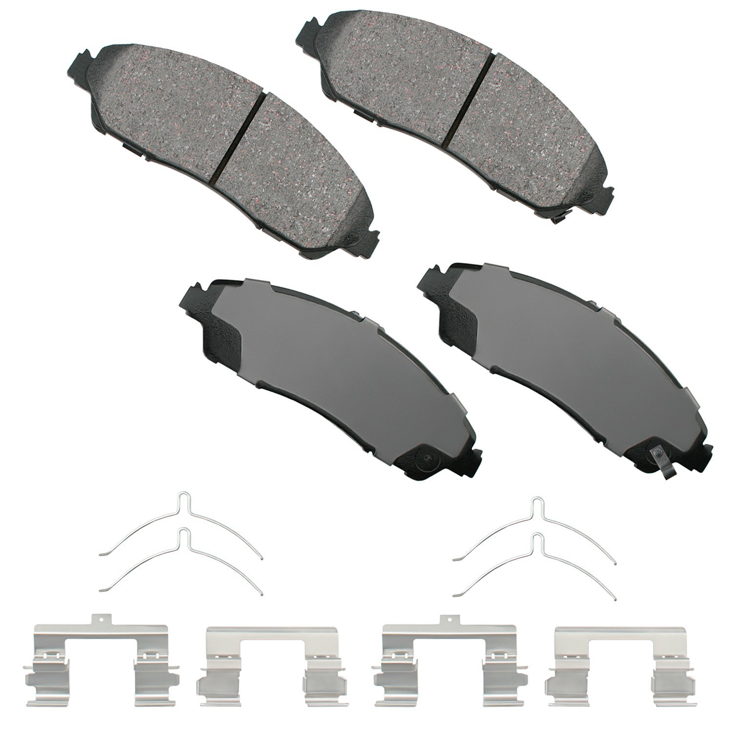 Akebono ProACT Ultra Premium Ceramic Disc Brake Pad Kit
