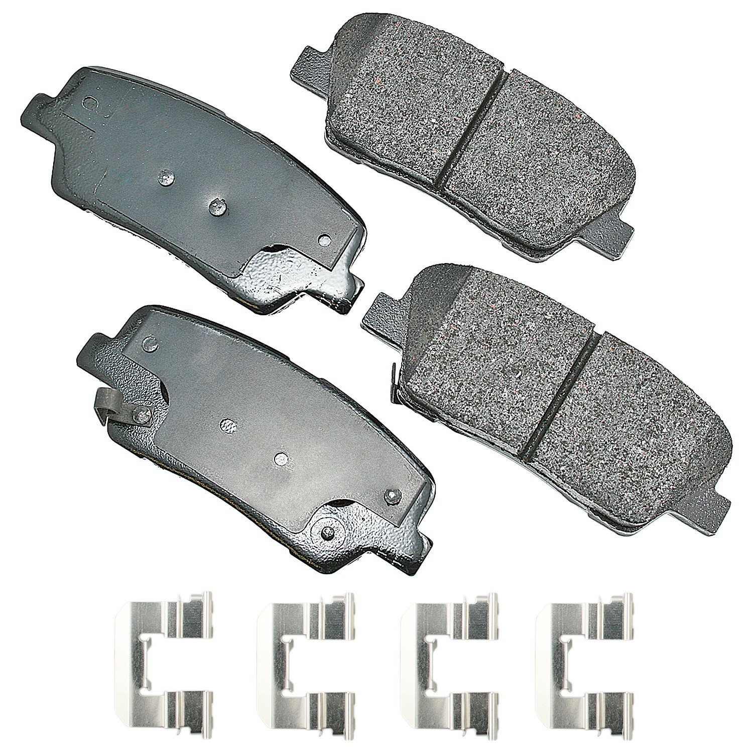 Akebono ProACT Ultra Premium Ceramic Disc Brake Pad Kit