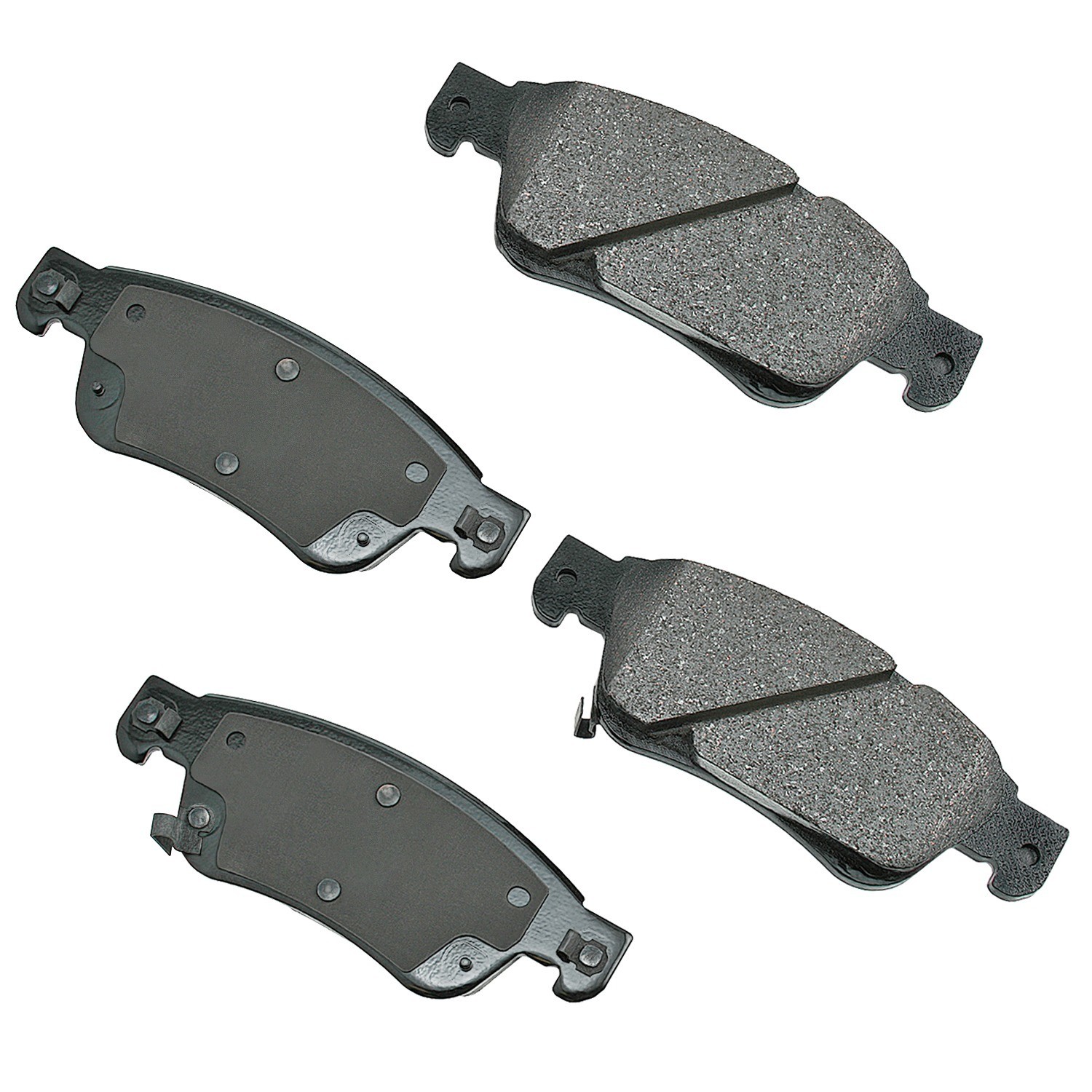 Akebono ProACT Ultra Premium Ceramic Disc Brake Pad Kit