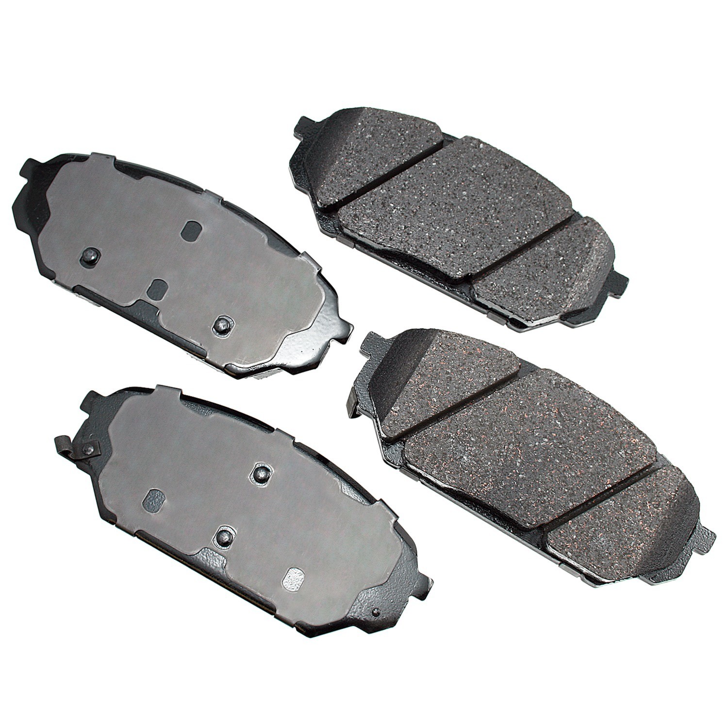 Akebono ProACT Ultra Premium Ceramic Disc Brake Pad Kit