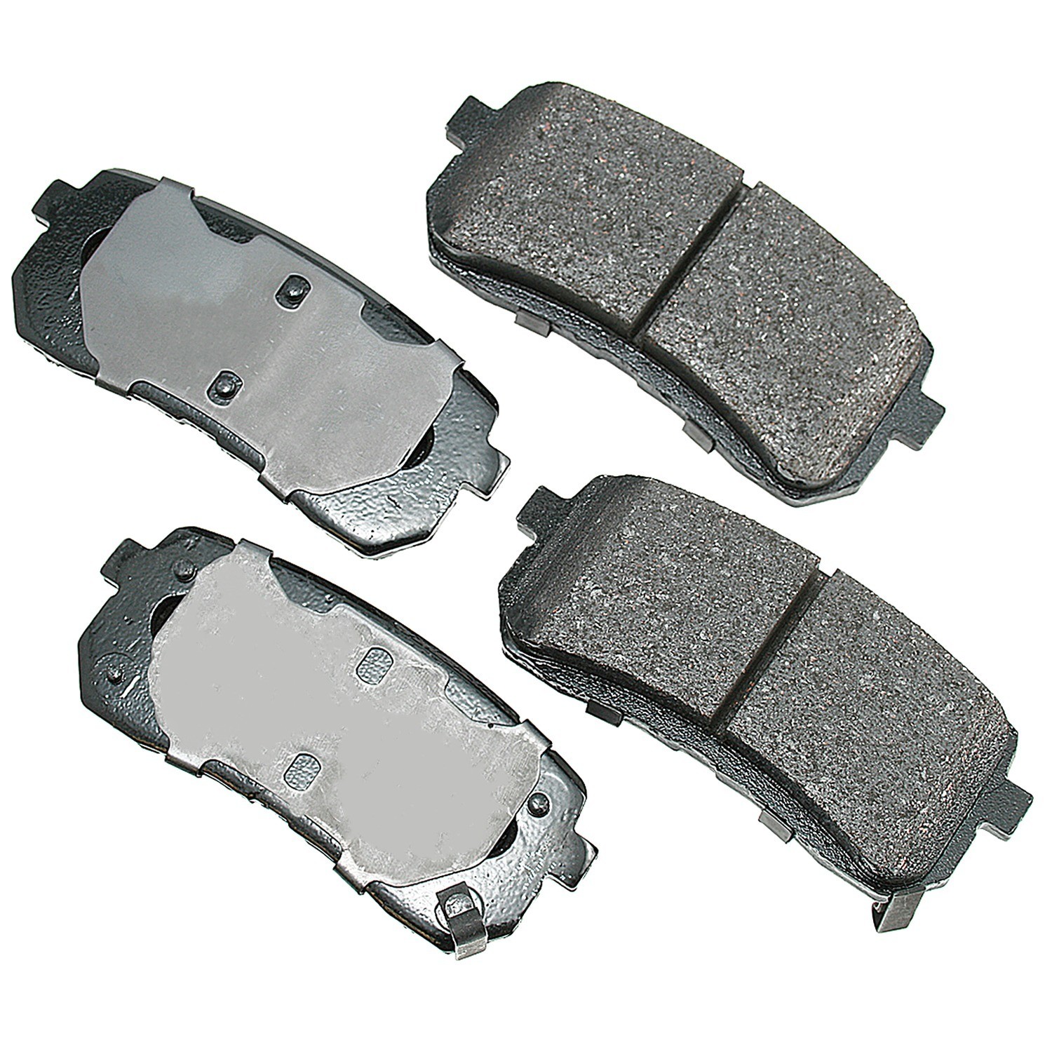 Akebono ProACT Ultra Premium Ceramic Disc Brake Pad Kit