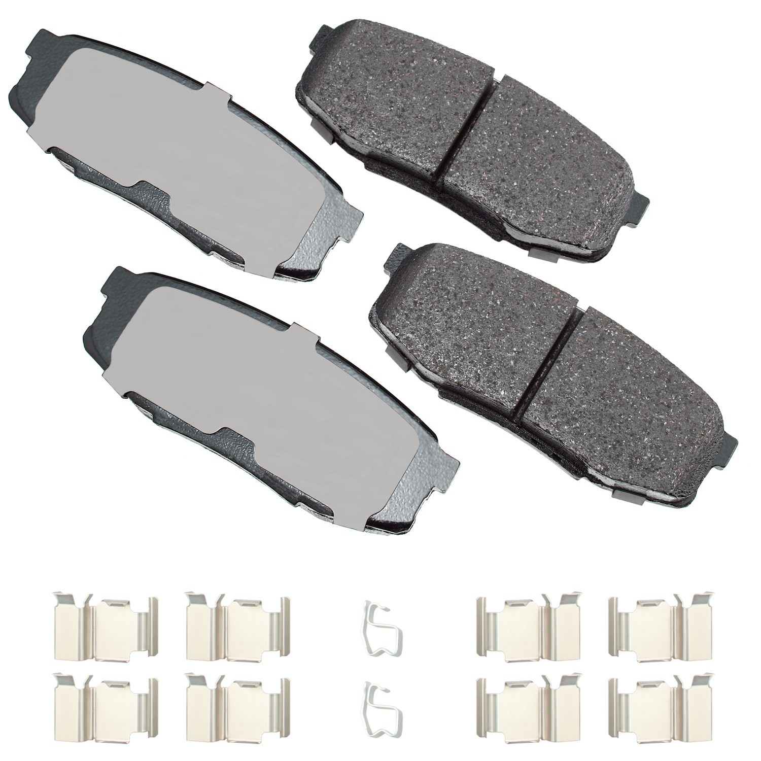 Akebono ProACT Ultra Premium Ceramic Disc Brake Pad Kit