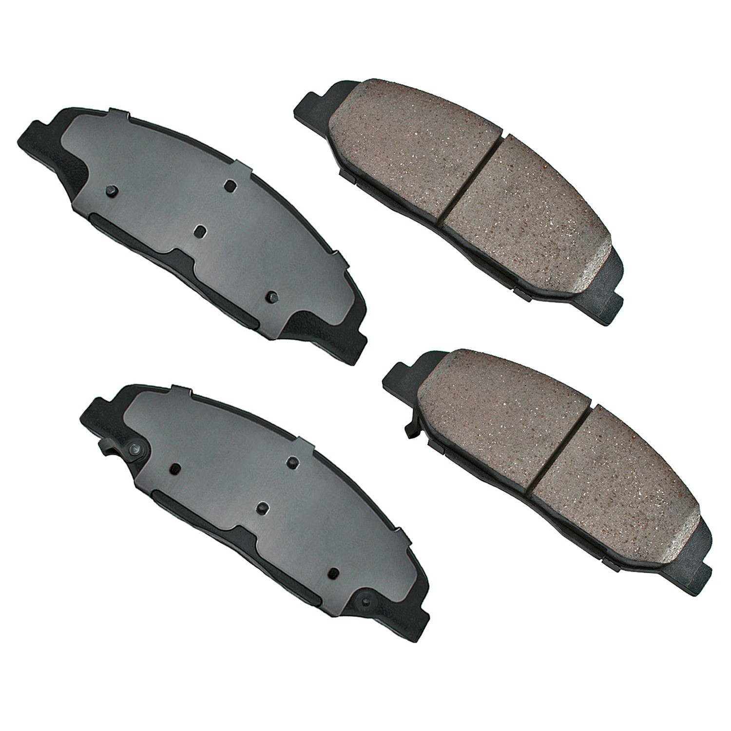 Akebono ProACT Ultra Premium Ceramic Disc Brake Pad Kit