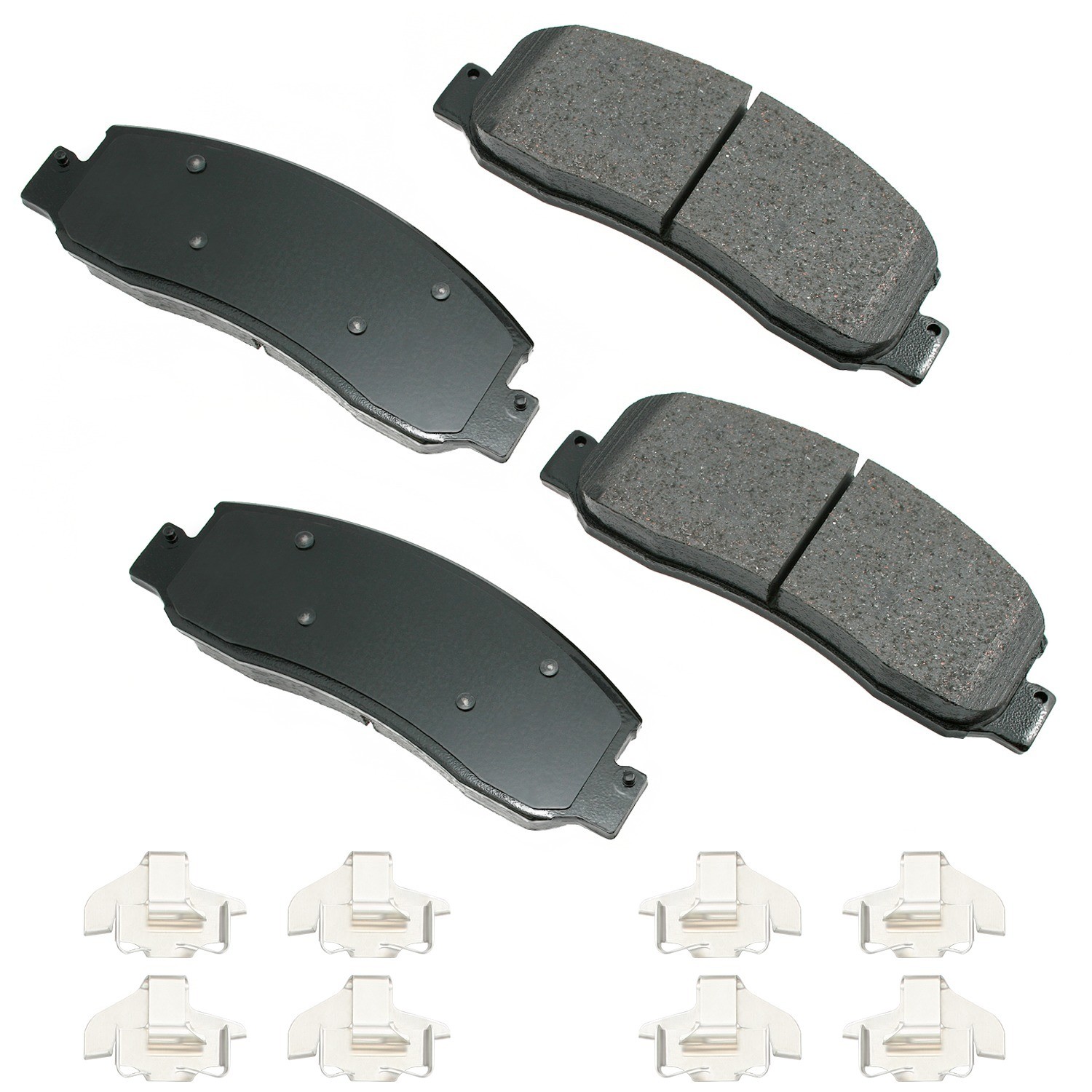 Akebono ProACT Ultra Premium Ceramic Disc Brake Pad Kit