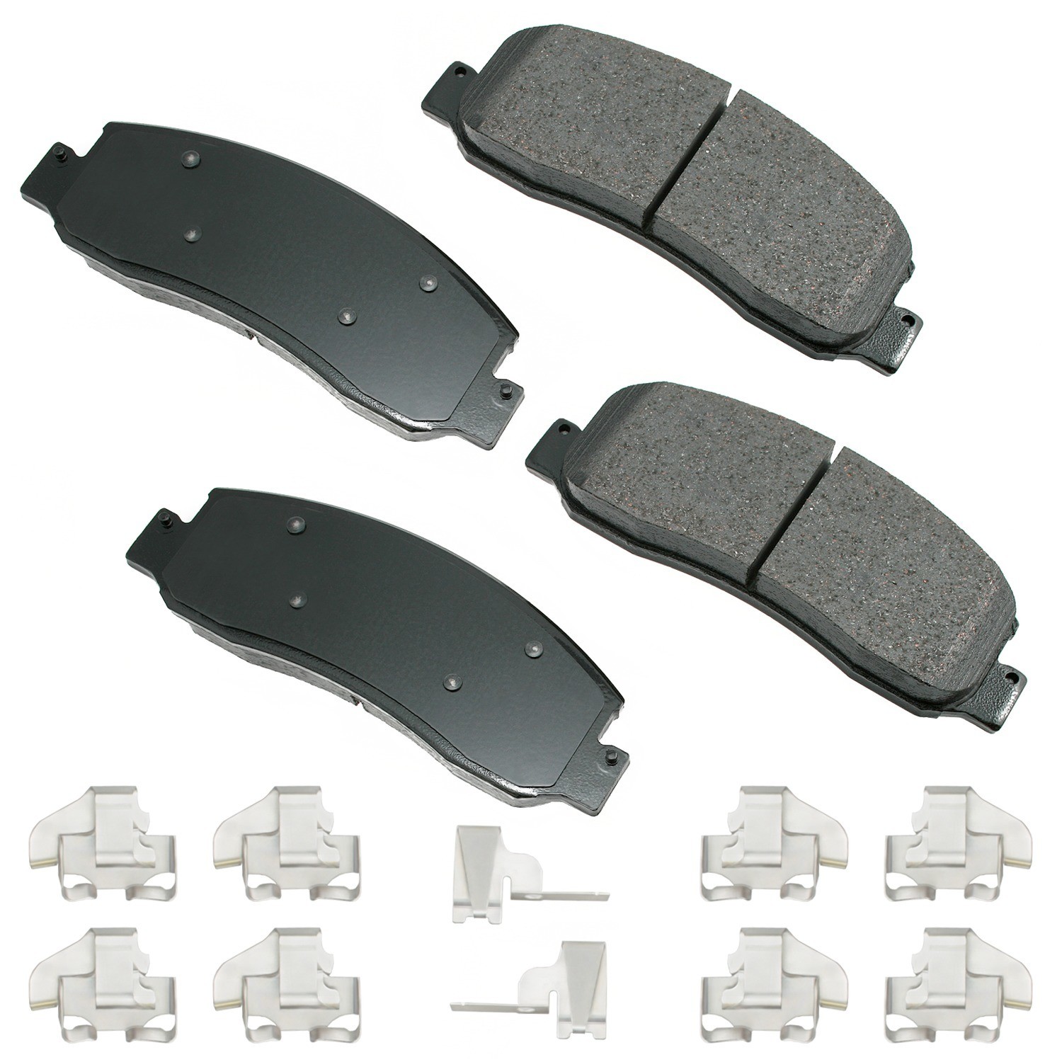 Akebono ProACT Ultra Premium Ceramic Disc Brake Pad Kit